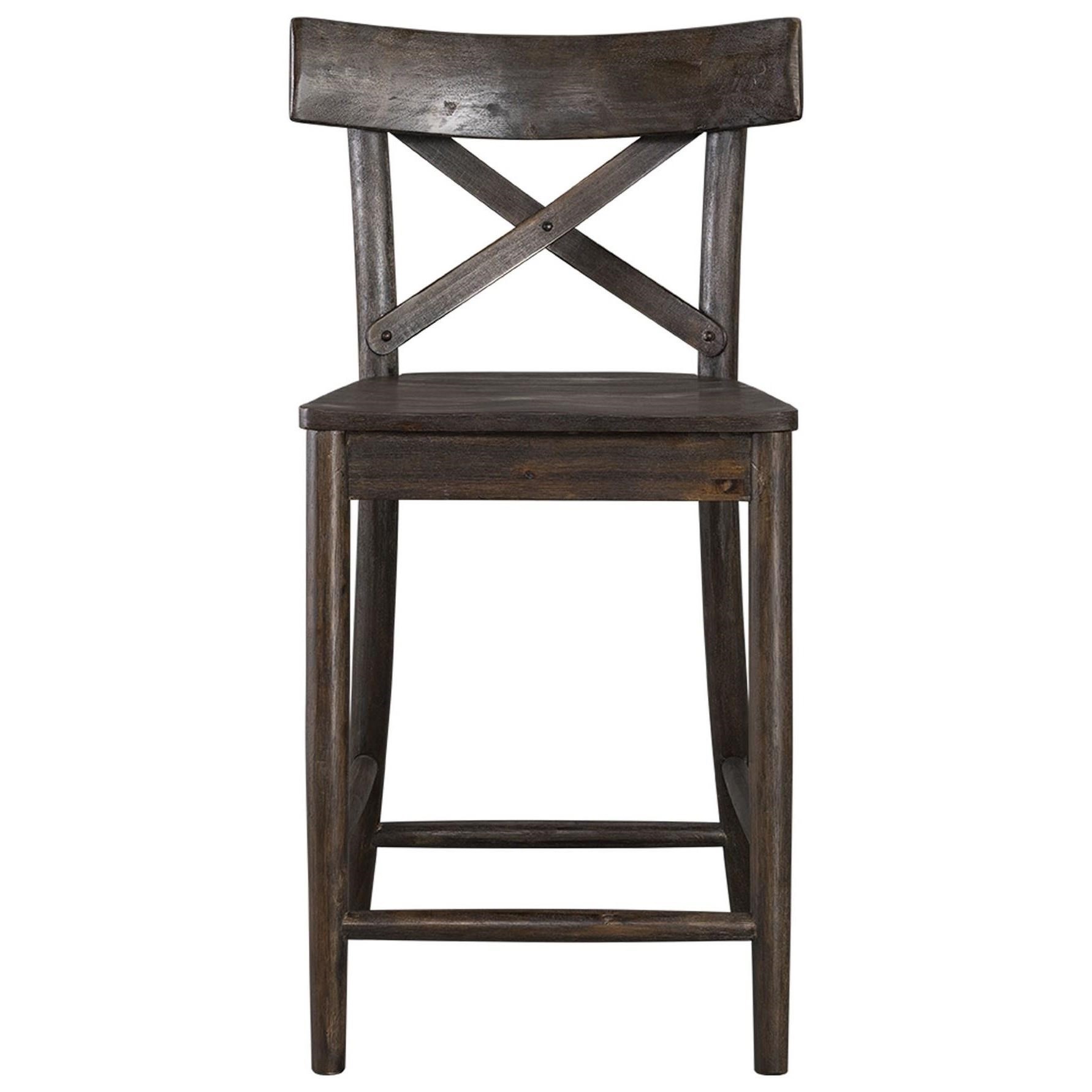X back counter online height bar stools