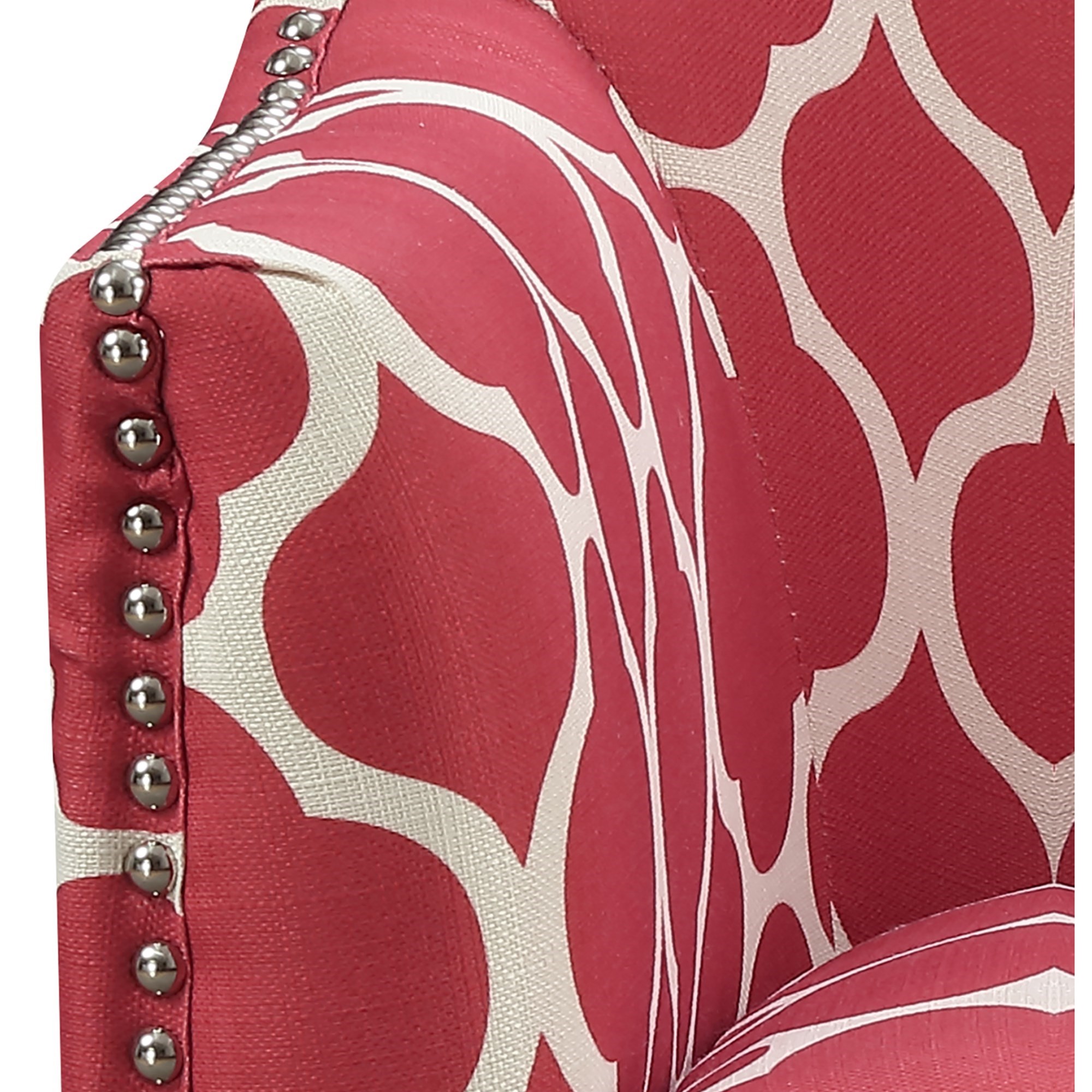 Elements Dinah UDH708100CA Transitional Accent Chair with Nailhead