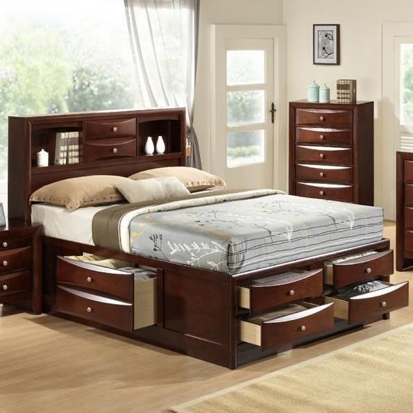 Emily Queen Storage Bed