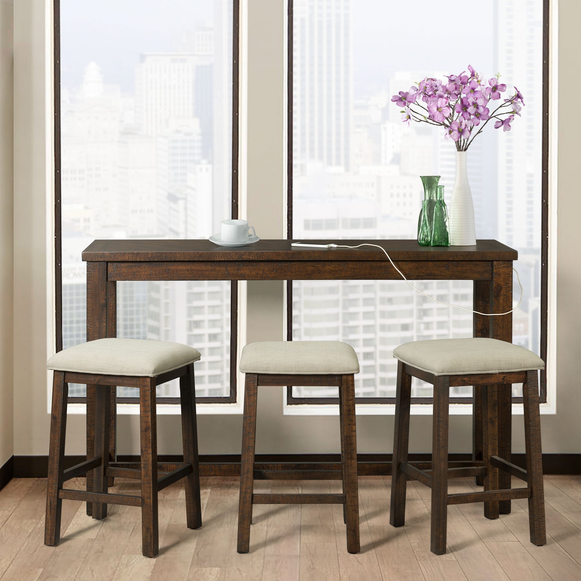Multipurpose clearance bar table