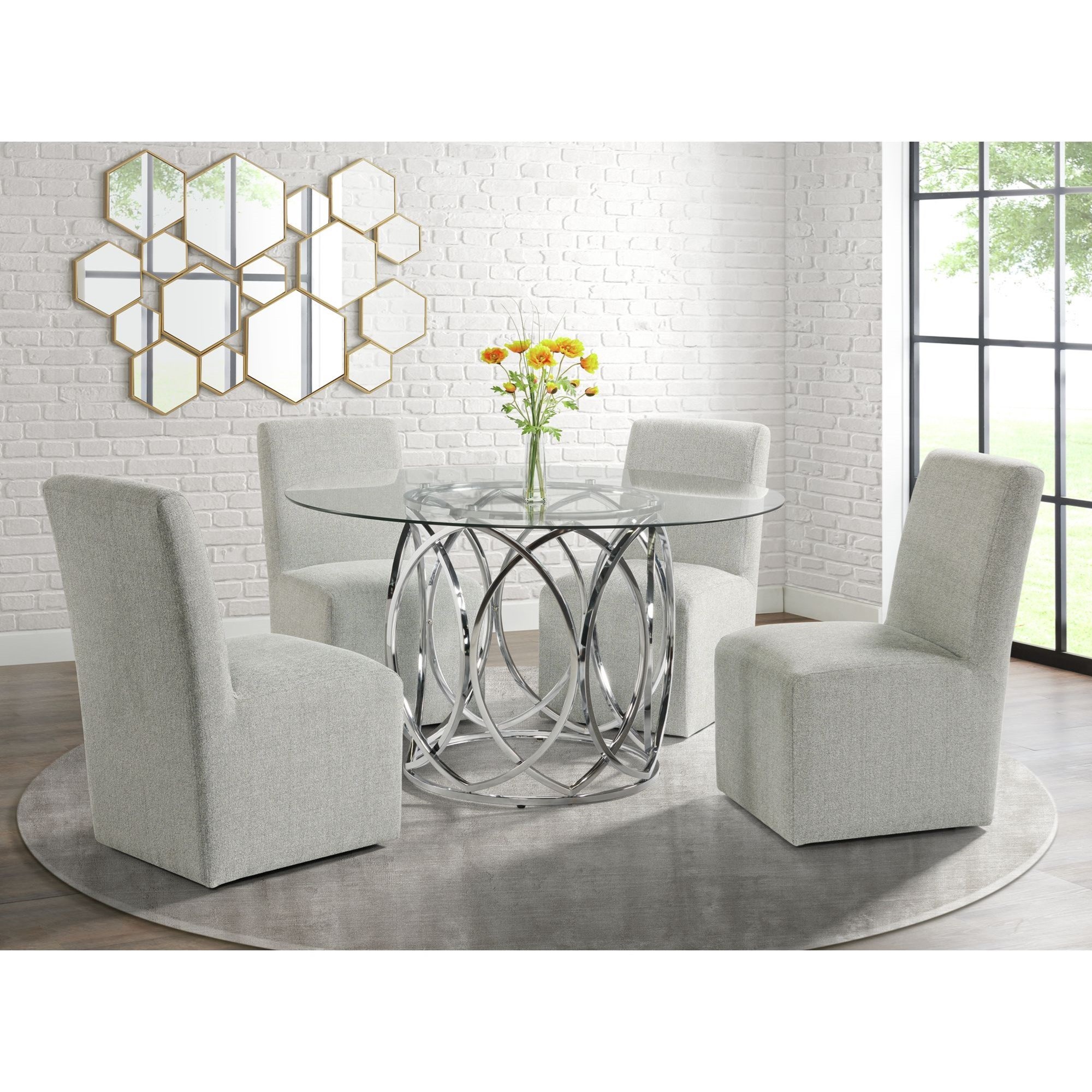Elements International Merlin CDML100DTTB Contemporary Round