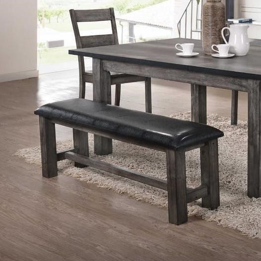 Rustic best sale dining bench