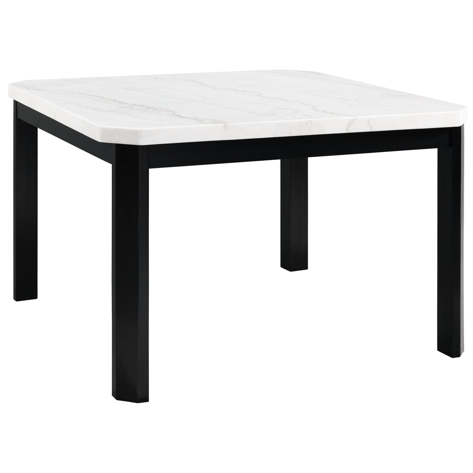 White marble counter height dining deals table