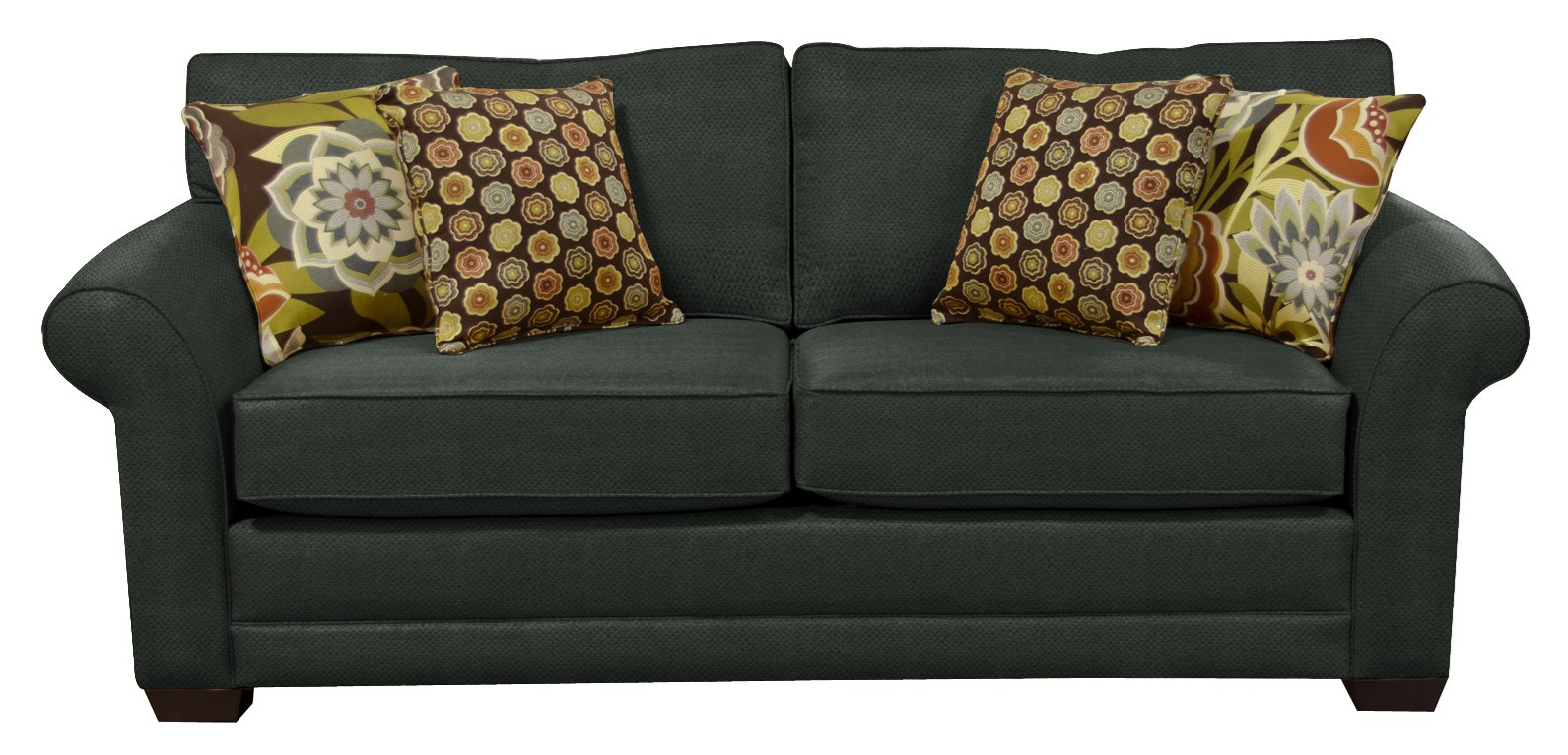 England 5630 Series 5639 7329 VISCO Queen Sleeper Sofa with Visco Mattress Fashion Furniture Uph Sofa Sleepers