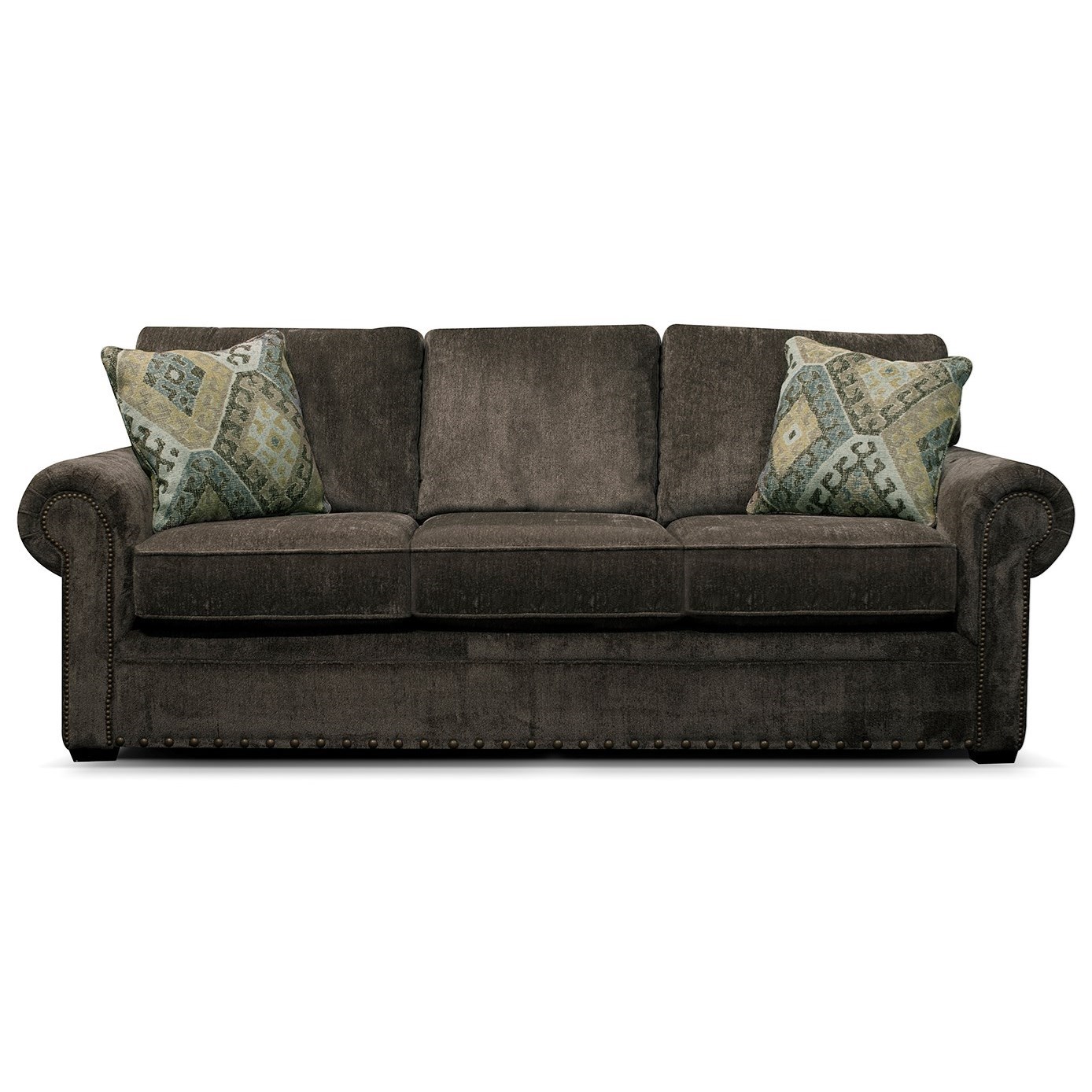 England 2250 N Series 2255 8288 Rolled Arm Sofa with Exposed