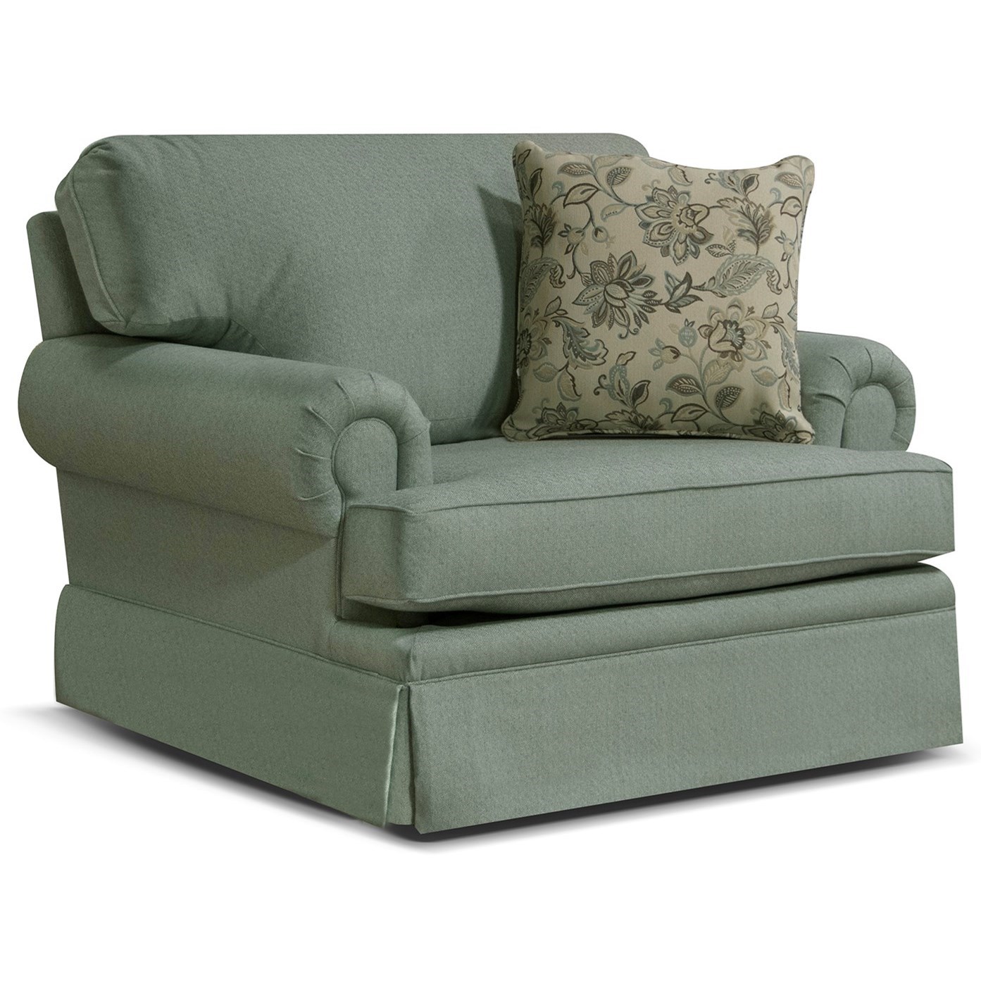 Dimensions Cambria 5350 89 Chair and 1 2 Glider Wayside