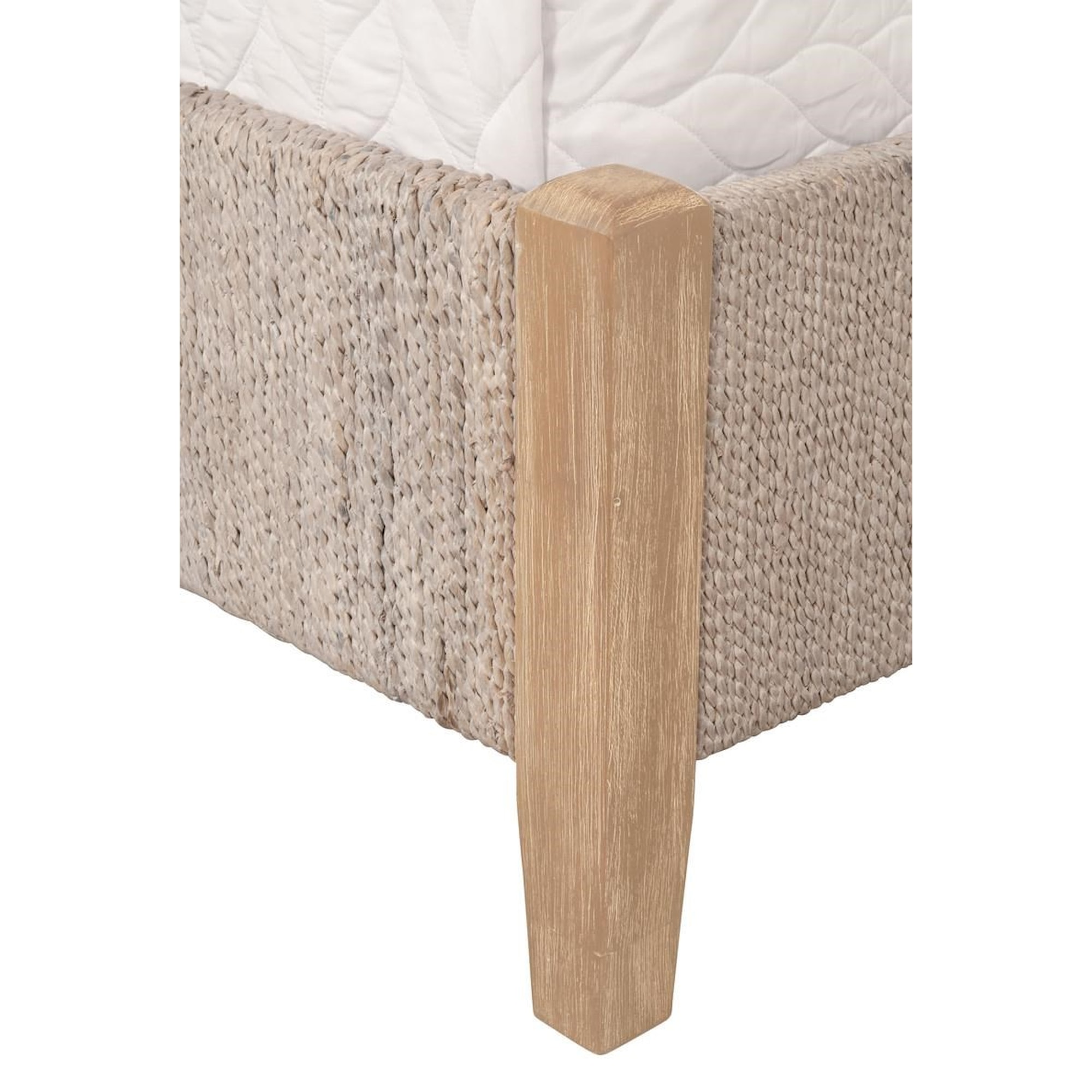 Essentials for Living Malay BRMEFL68953W Malay King Bed Malouf