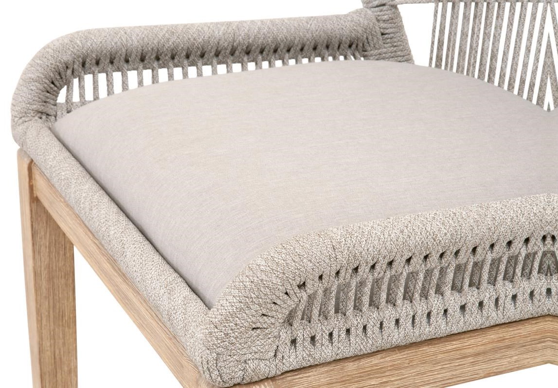Rope weave counter stool sale