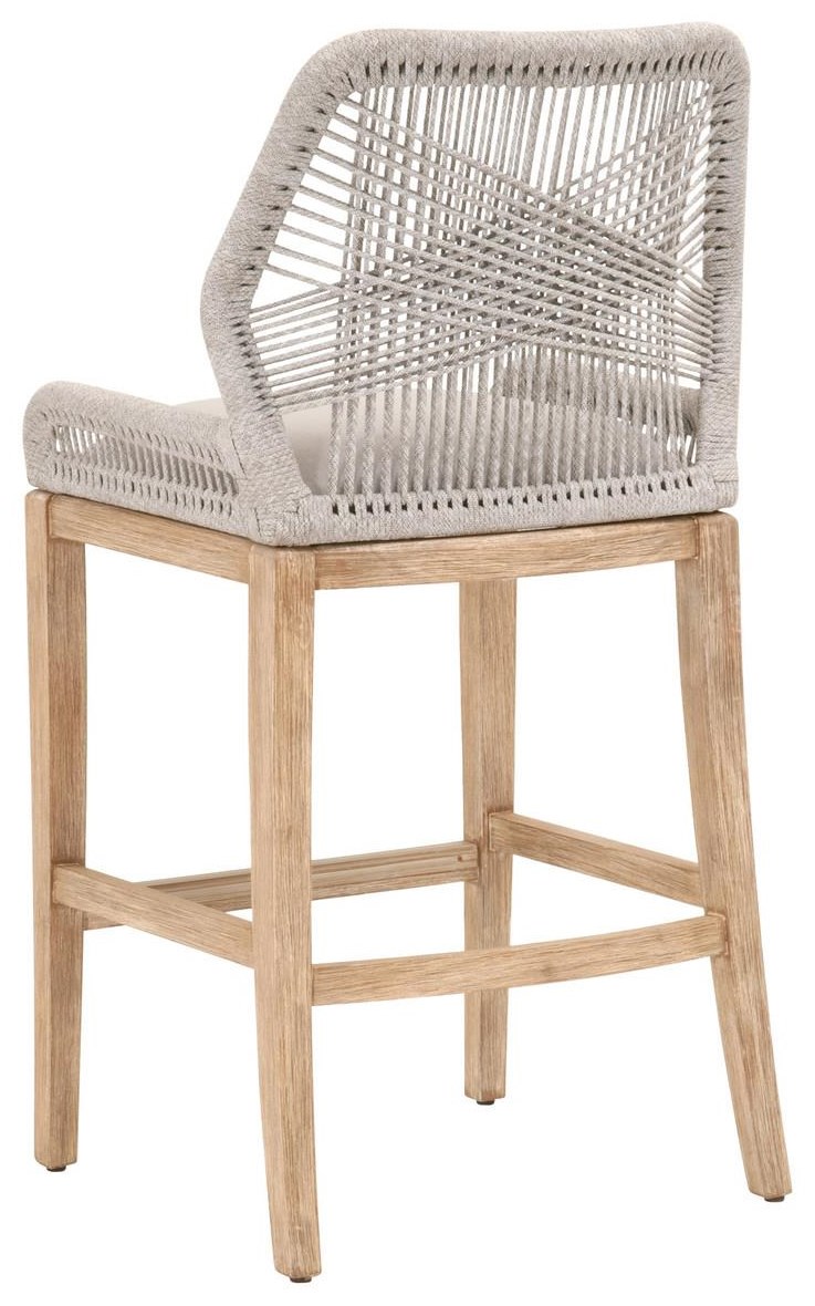 Loom rope counter stool store