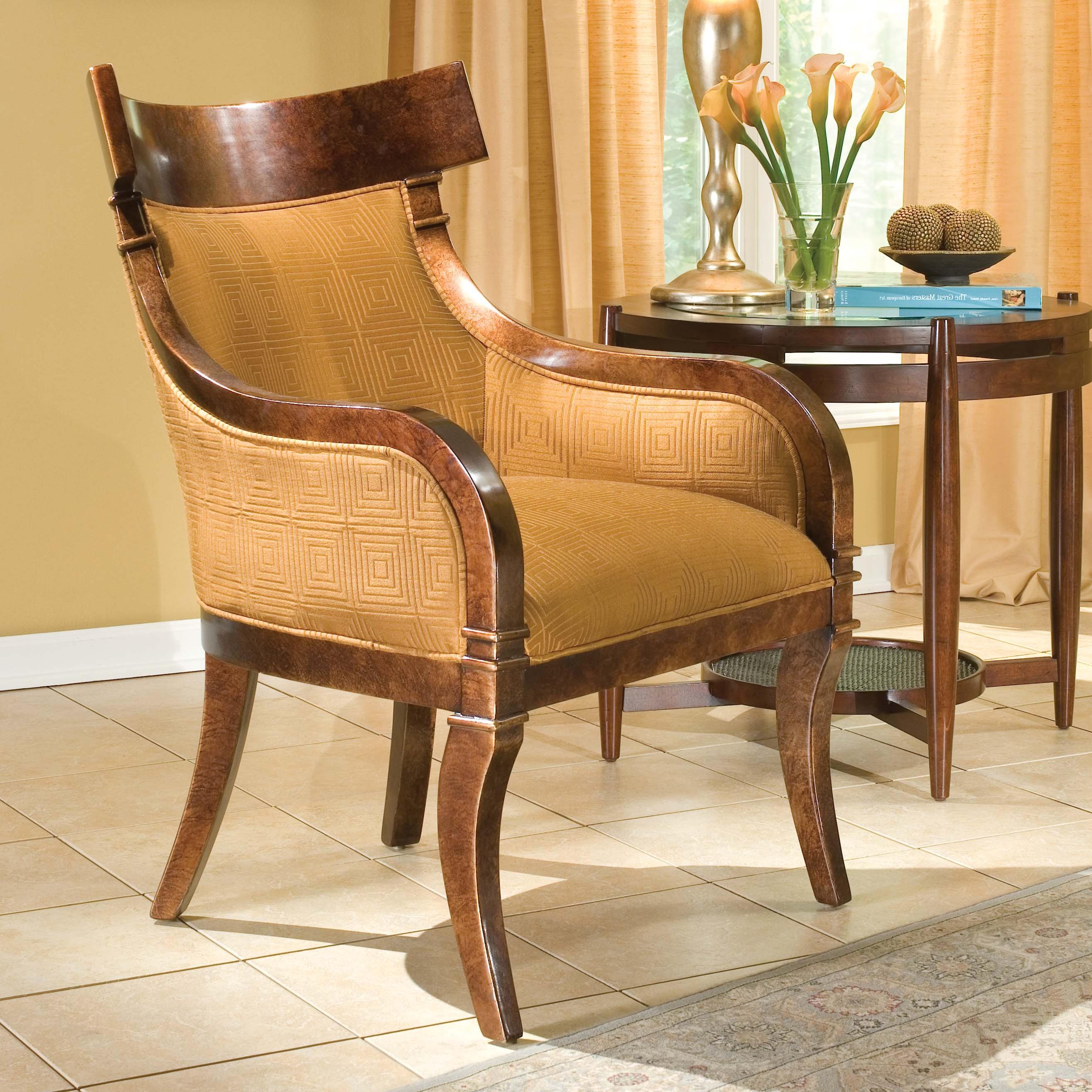 Fairfield Chairs 5496 01 Rustic Upholstered Accent Chair Jacksonville Furniture Mart Uph Upholstered Chairs
