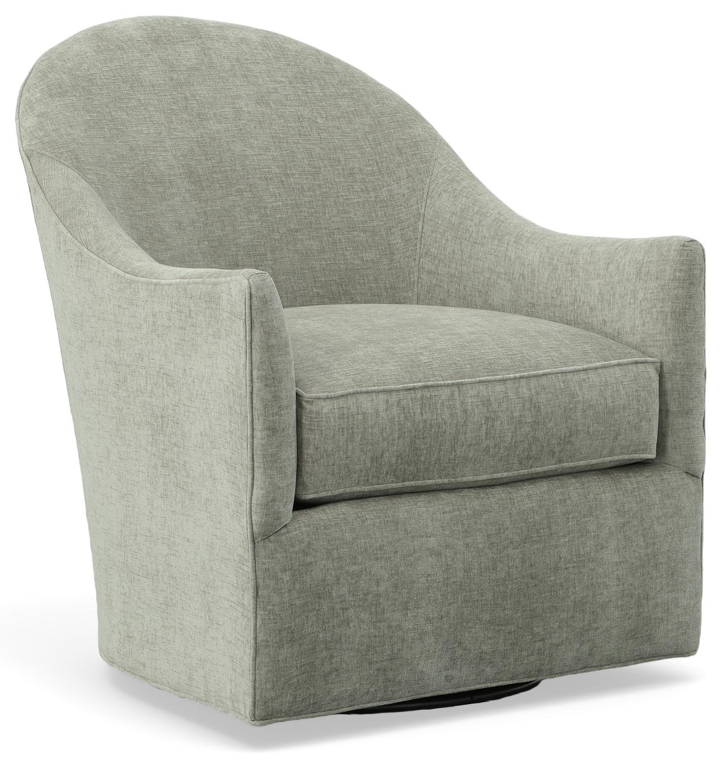 Fairfield Chairs 6112 31 9107PLATINUM Upholstered Swivel Chair