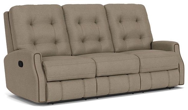 Flexsteel Devon 288162HS01 Button Tufted Power Headrest Reclining