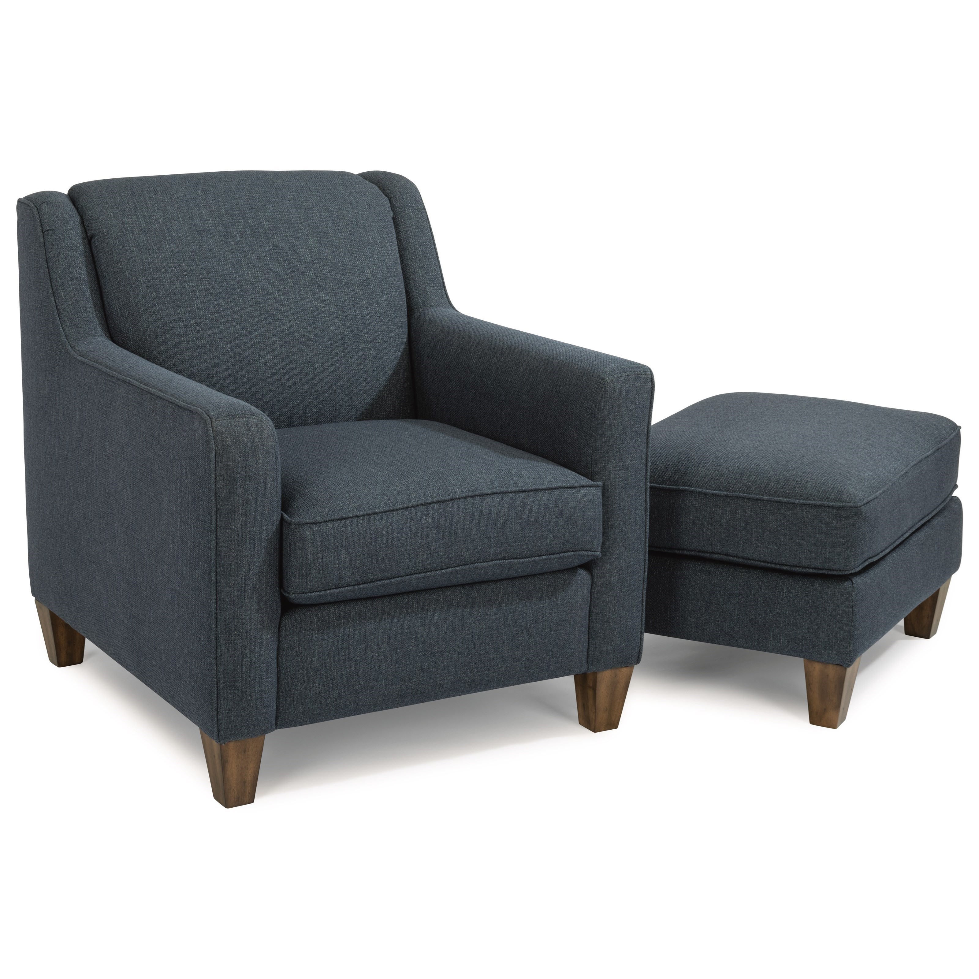 Flexsteel Holly 5118 10 296 40 Contemporary Chair with Tapered