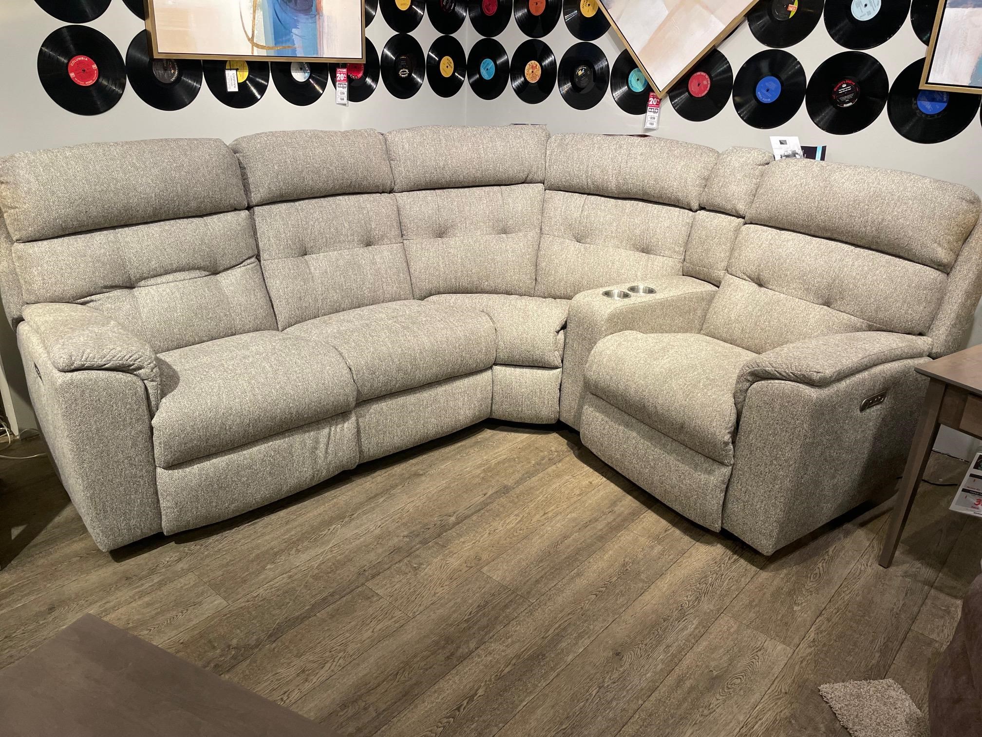 Flexsteel Mason 24522050109300 5 PC Power Reclining Sectional with