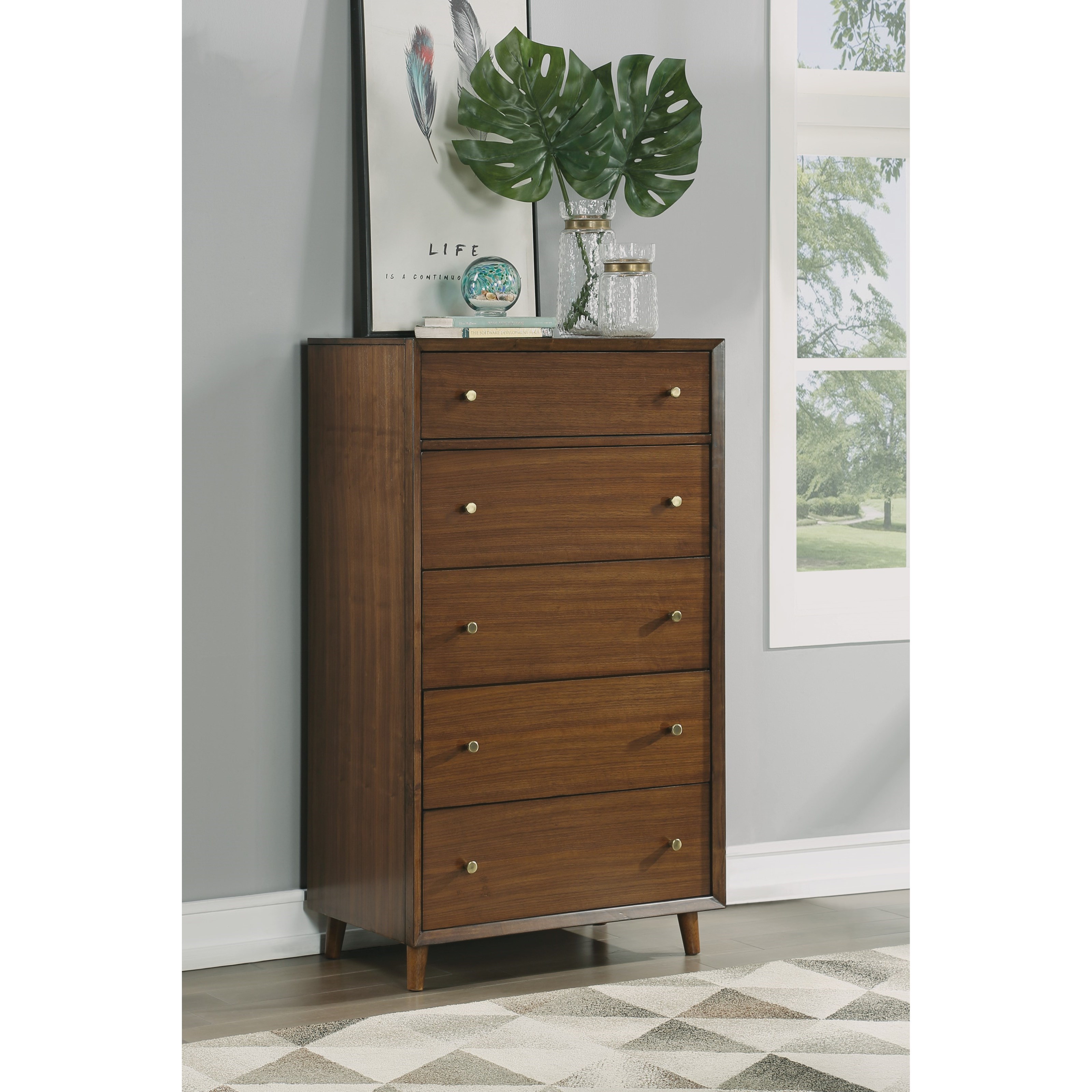 Flexsteel Wynwood Collection Carmen 299386272 Mid Century
