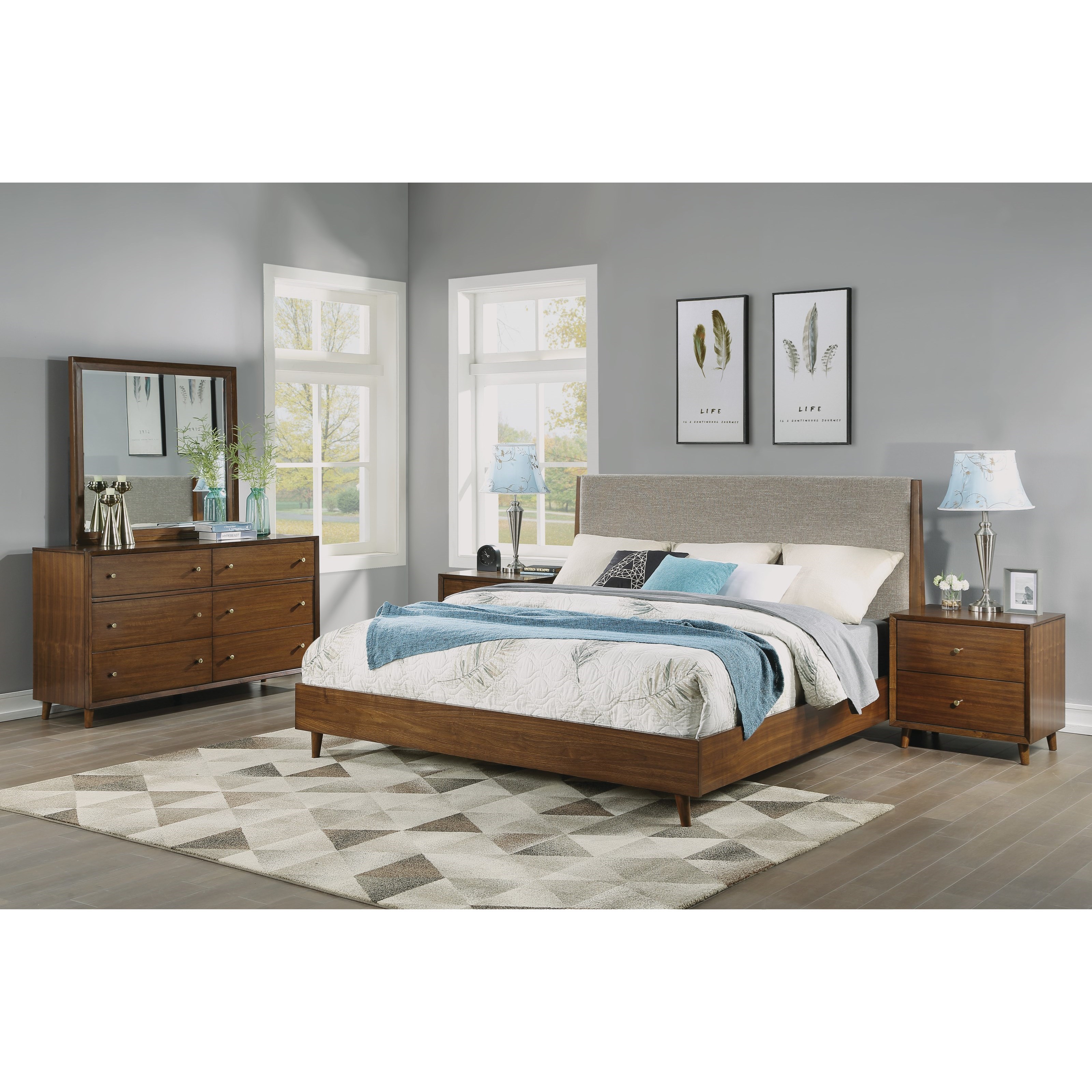 Flexsteel ludwig bed discount