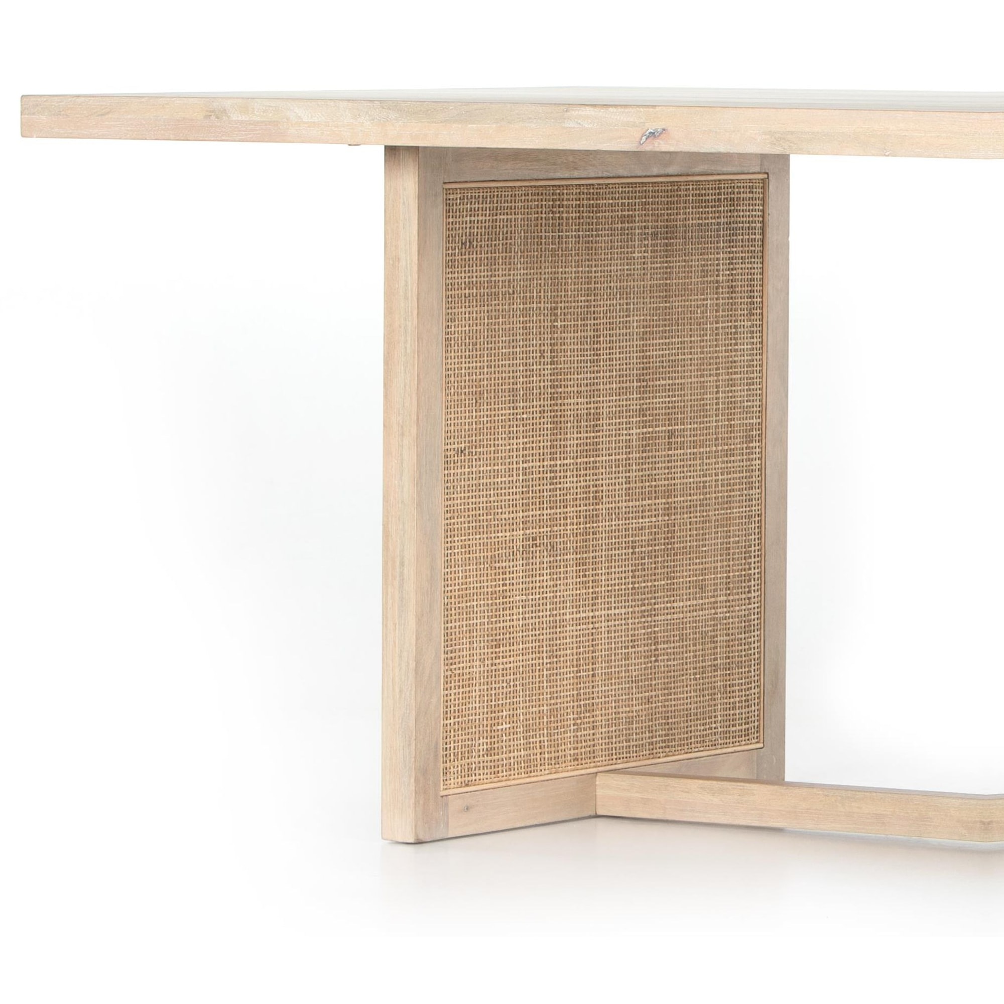 Four Hands Clarita 227888002 Clarita Dining Table White Wash Mango