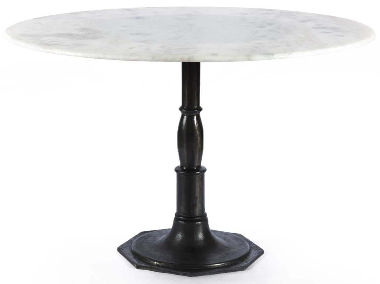 Four hands cyrus round dining table hot sale