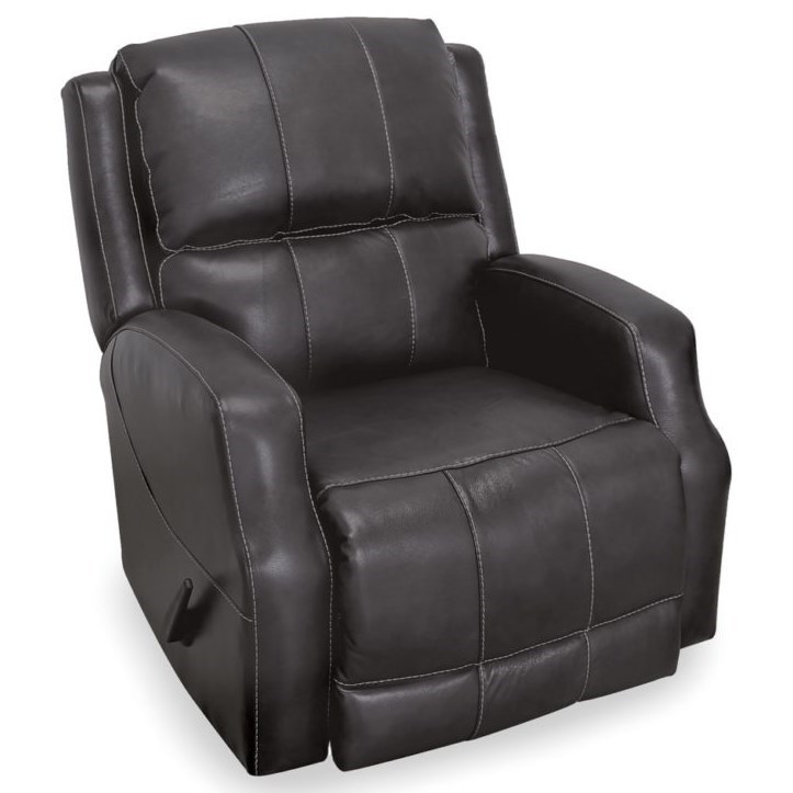 Airflow gray hot sale recliner by stratolounger