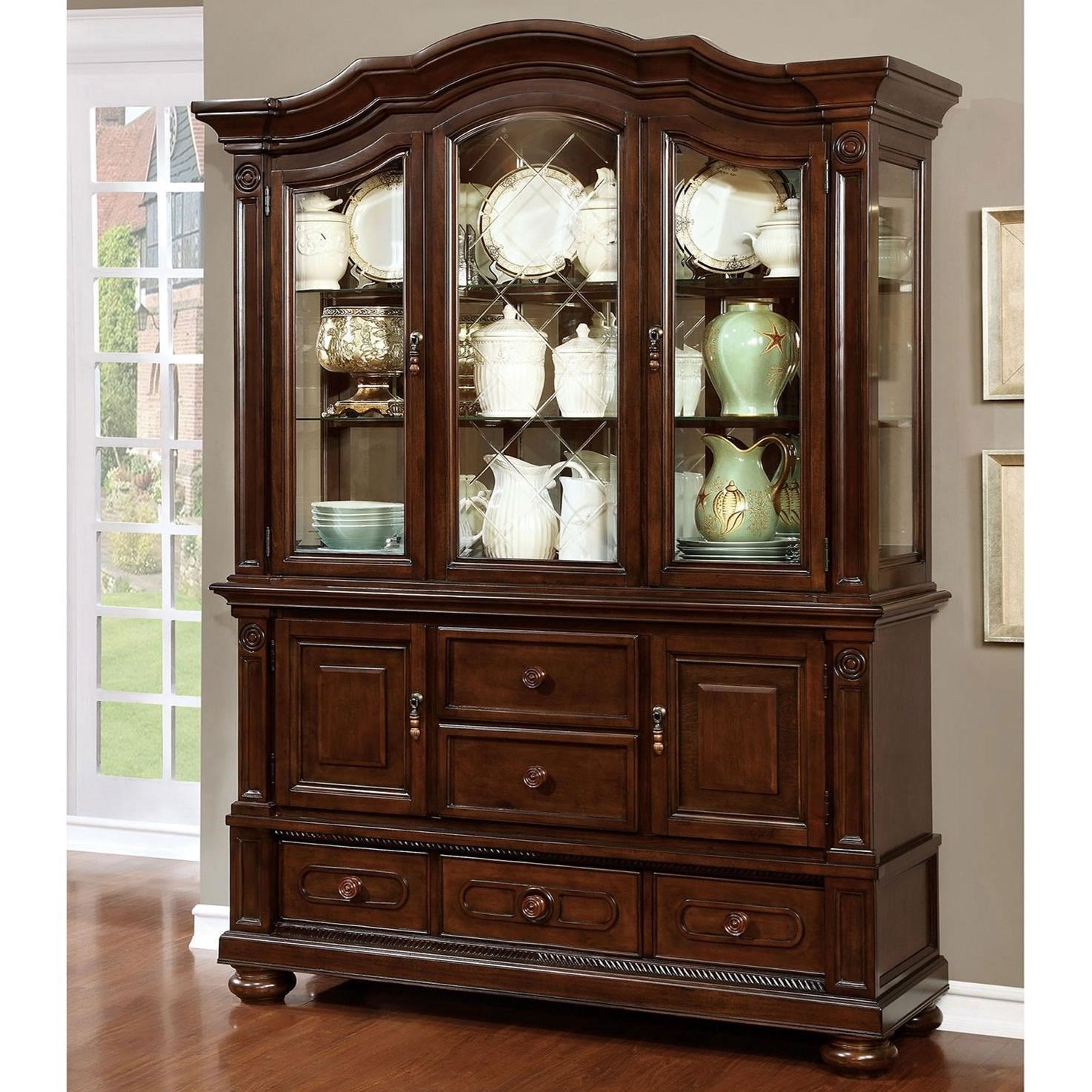 China cabinet and buffet set best sale