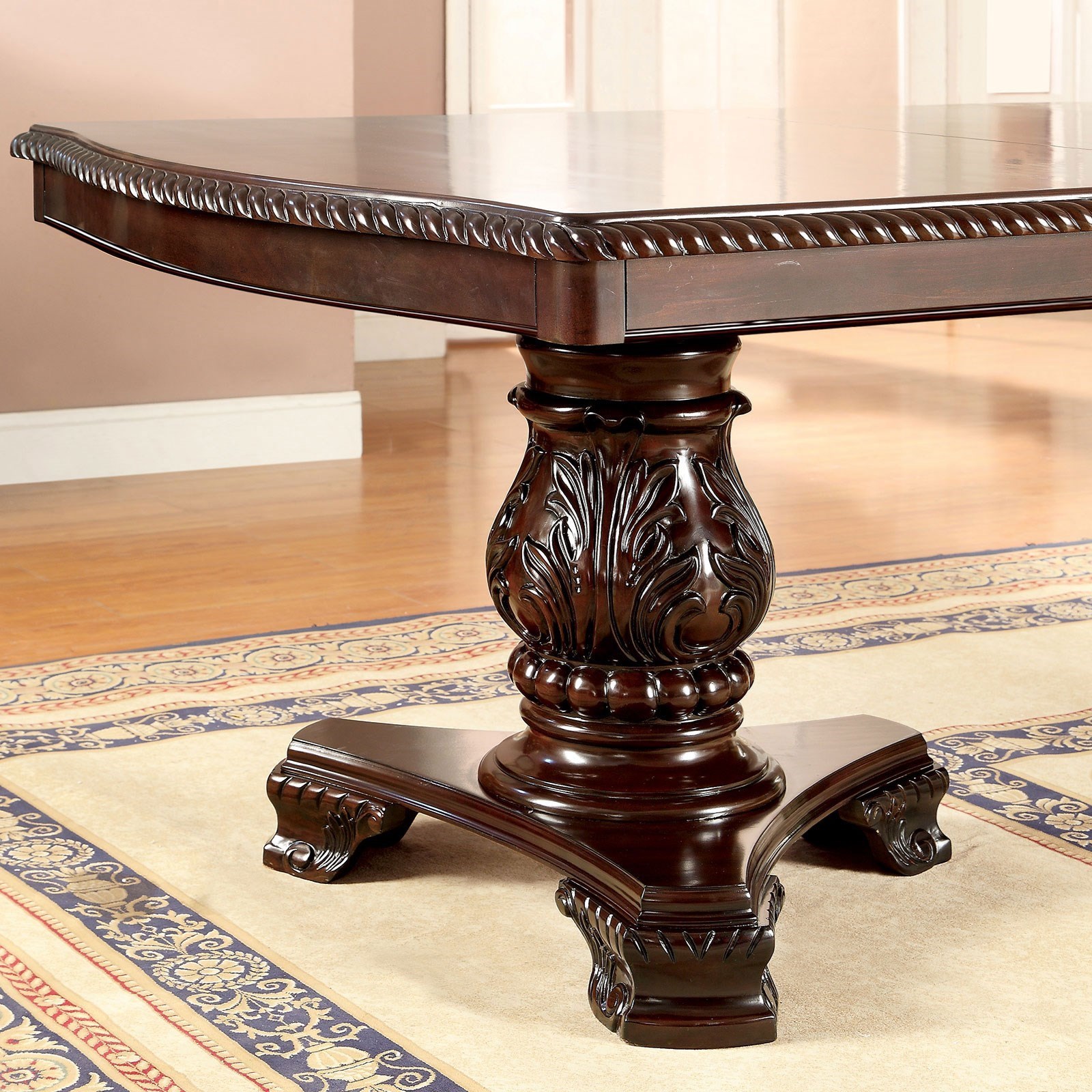 Furniture of america bellagio round dining table store
