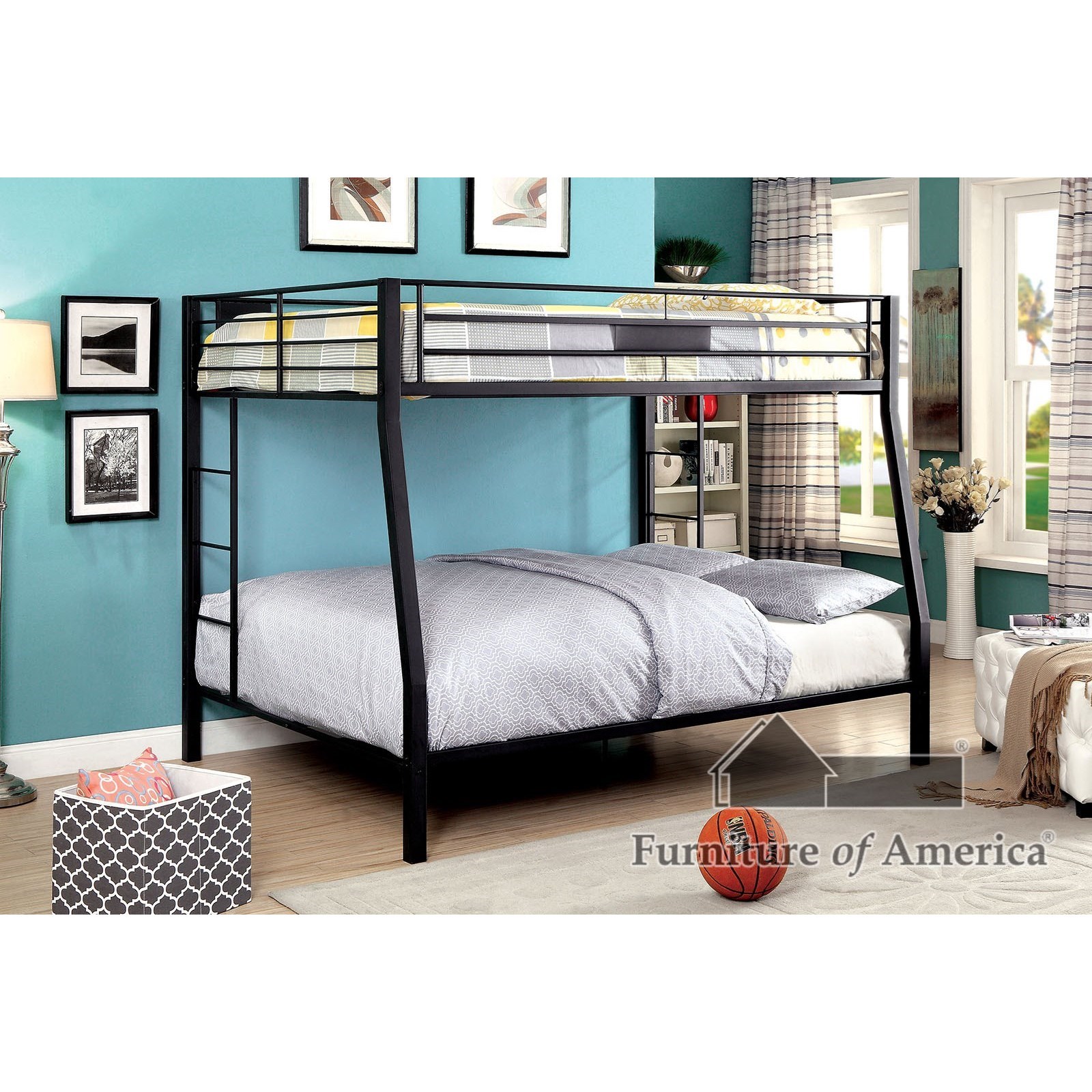 Full over queen futon bunk bed online