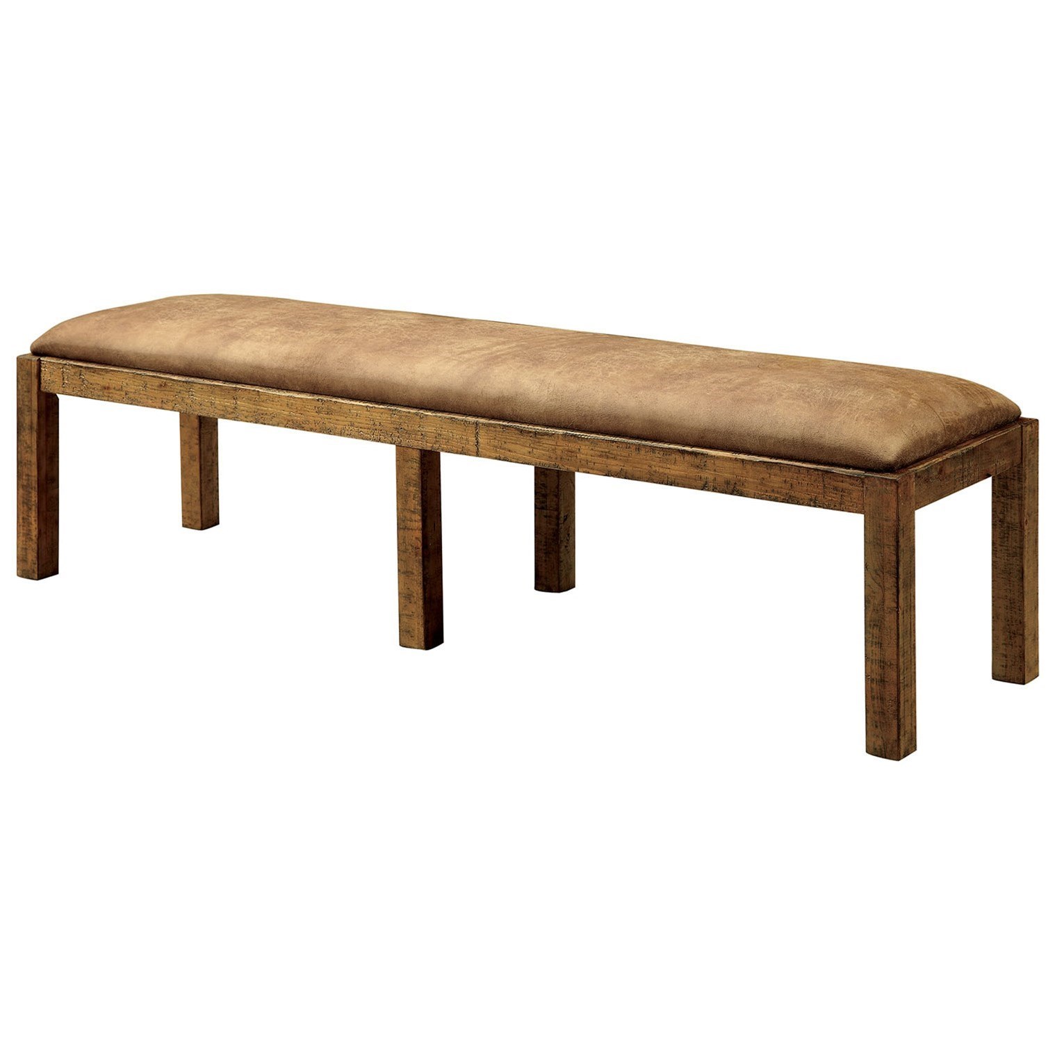 Gianna shop upholstered bench