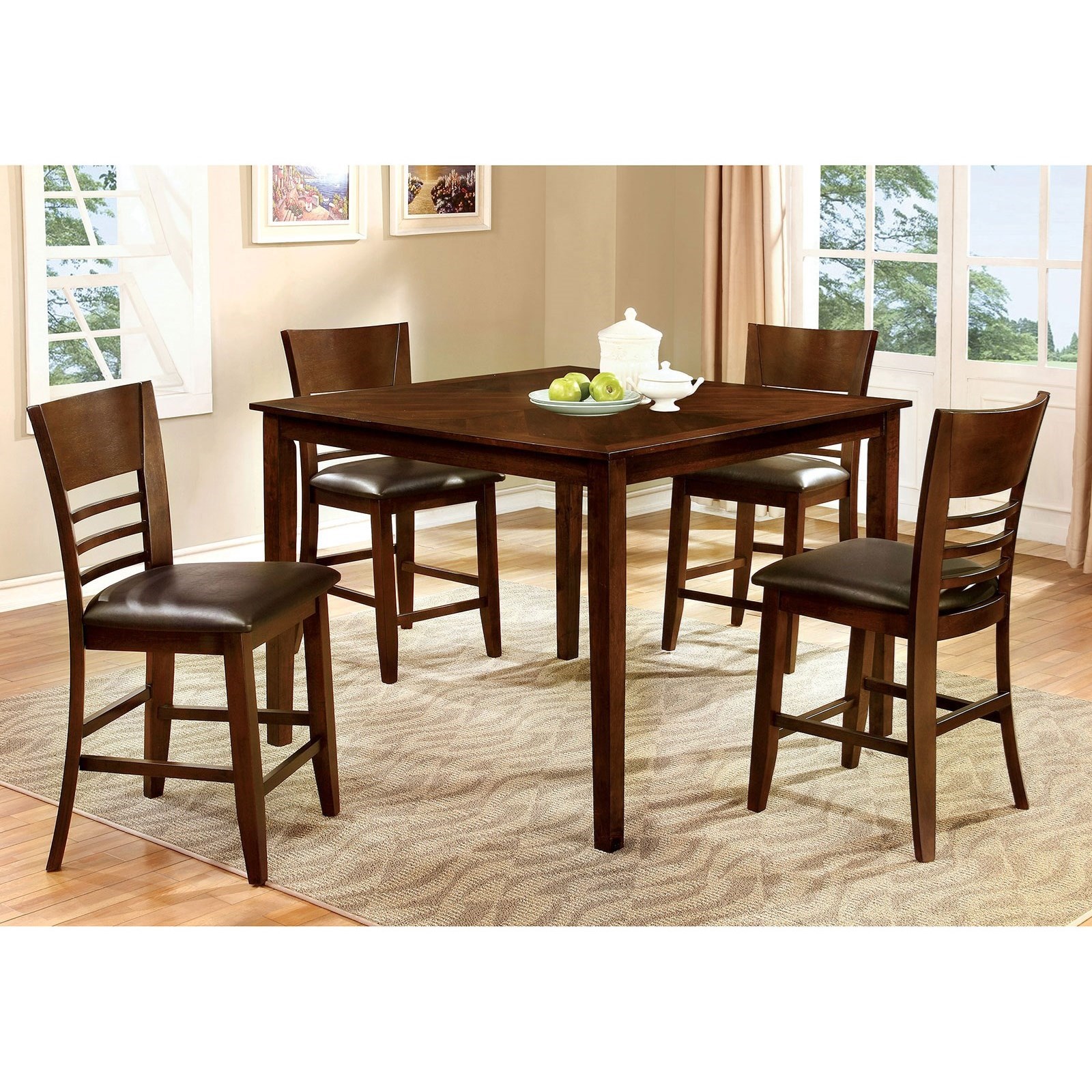 Set of four counter height chairs deals