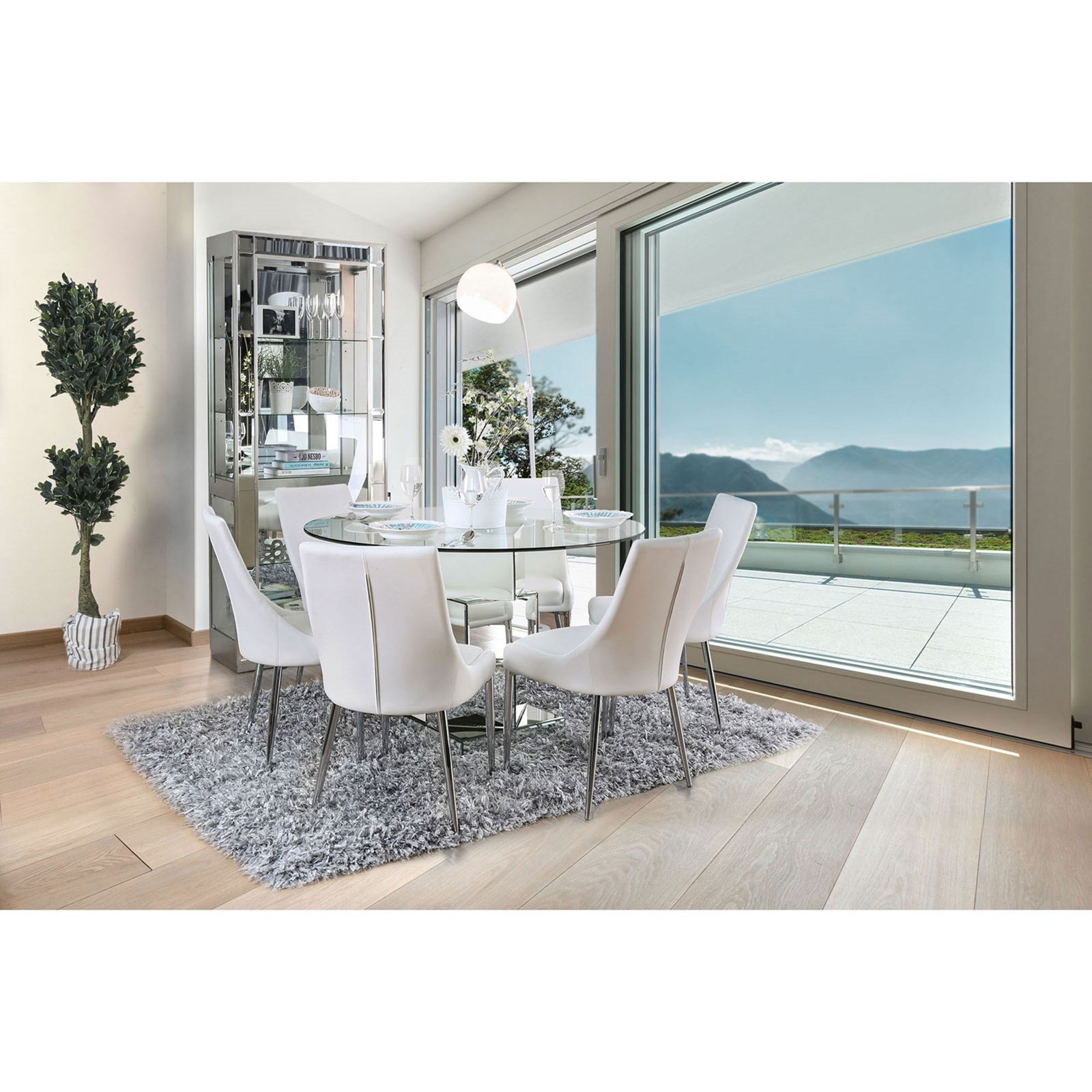Izzy wall sale mounted dining table
