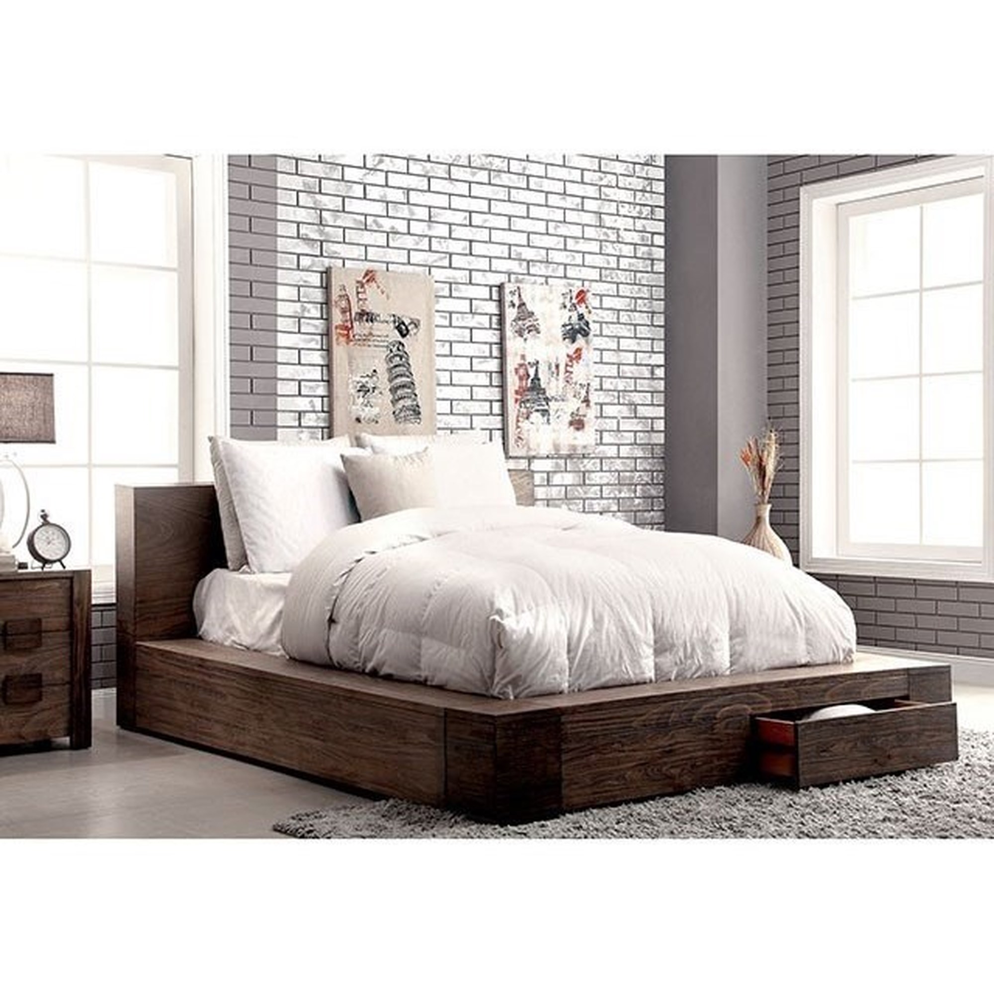 American Leather Bedroom Loja King Frame LOJ-FRM-KG - Treeforms