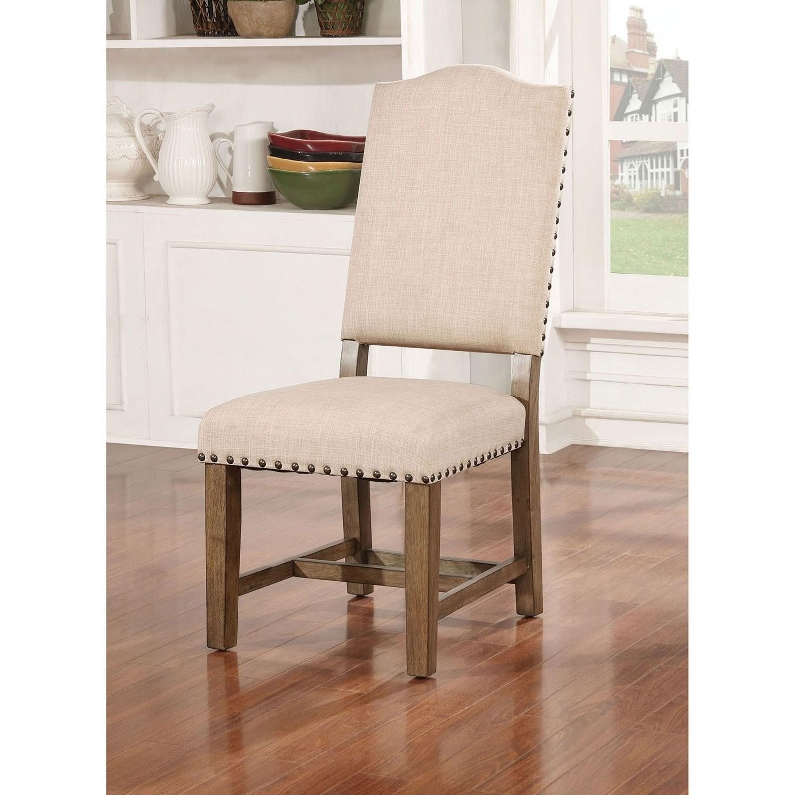 Two sales side chairs