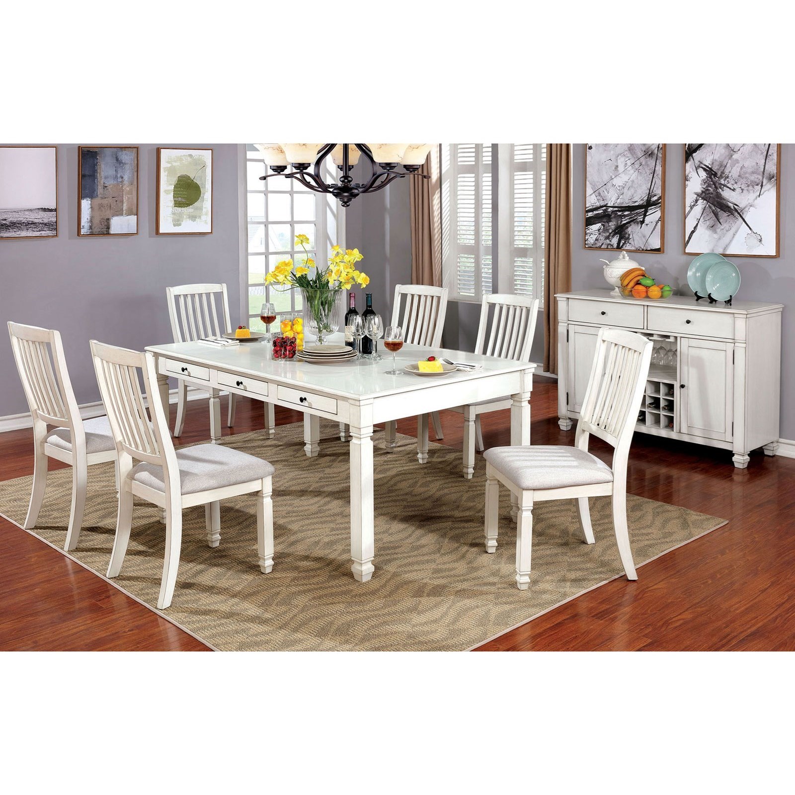 Dining room server with wine rack shop