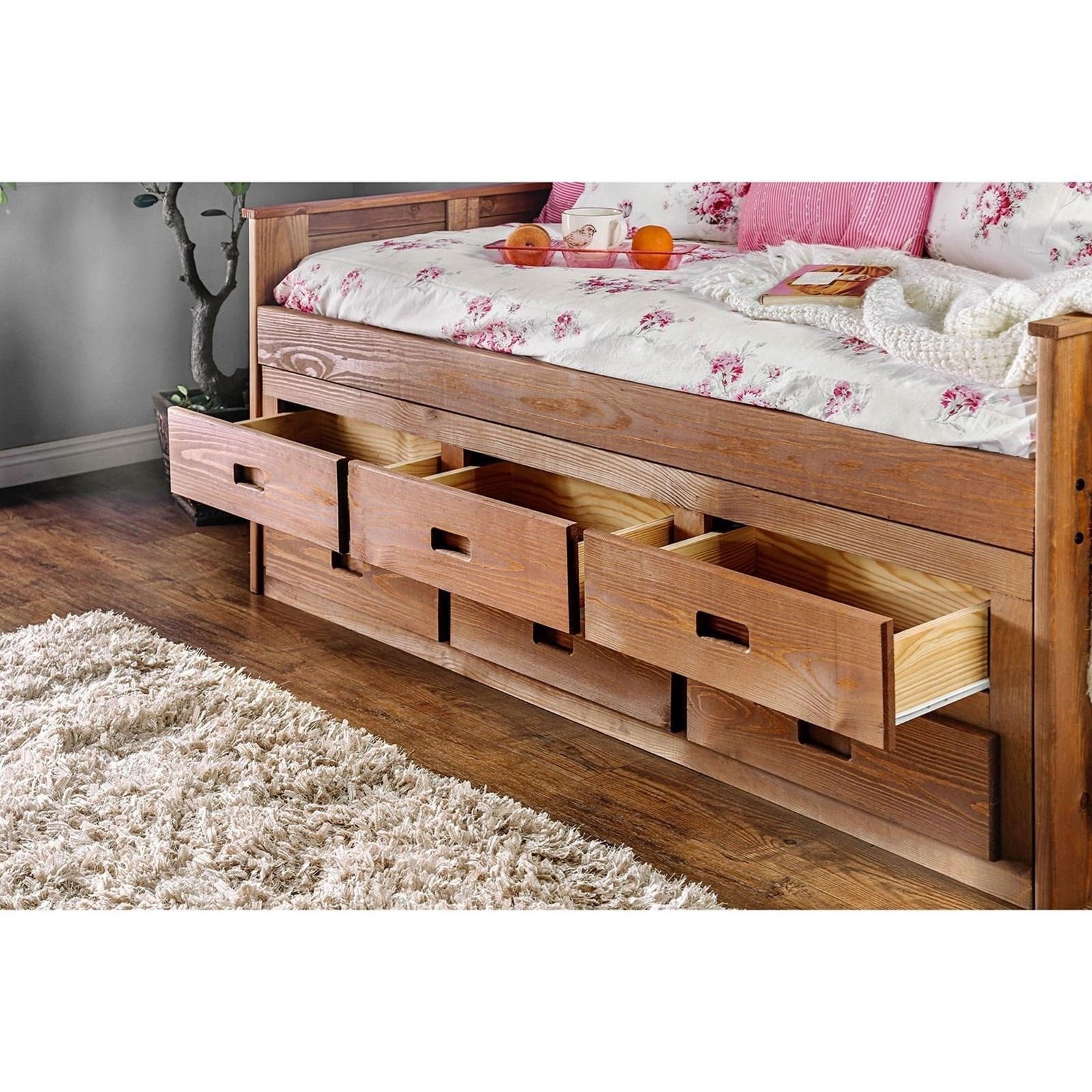 Corner captains shop bed