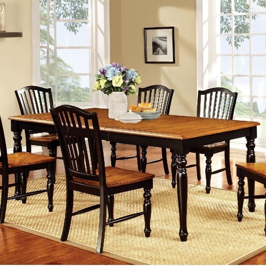 Country dining table clearance set