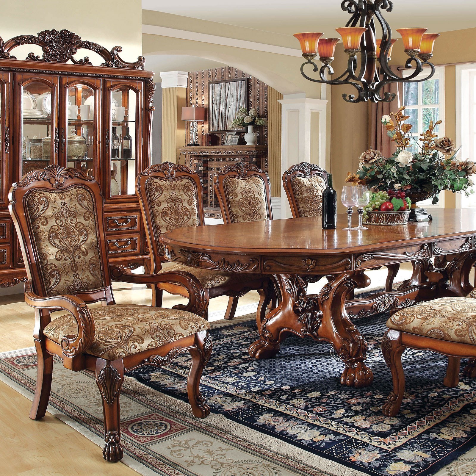 Buffet and clearance dining table set