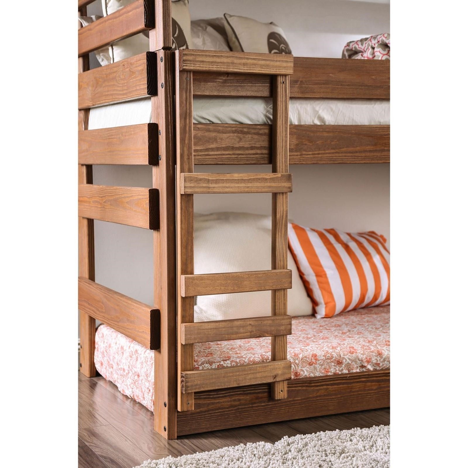 Triple decker bunk bed outlet