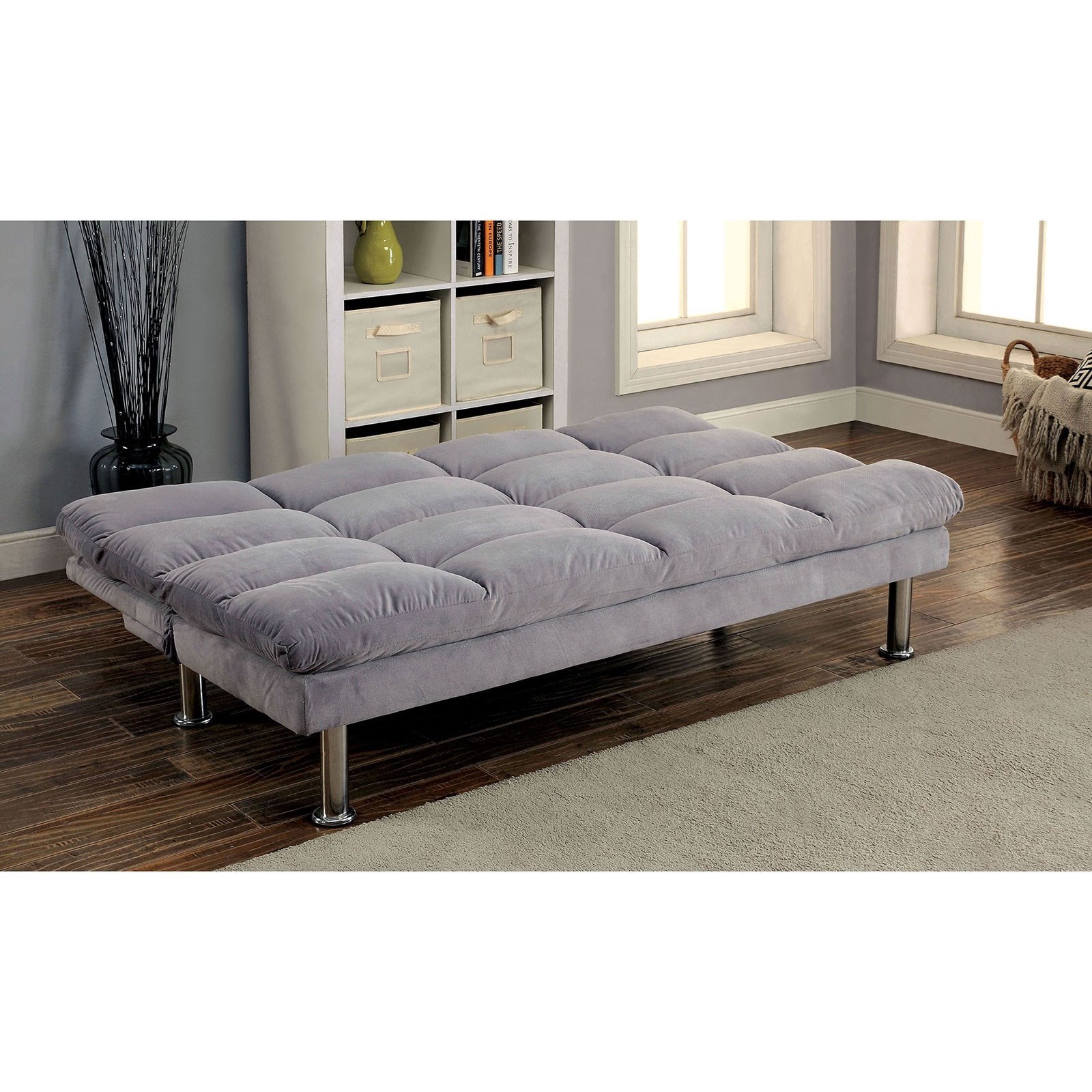 Furniture of america new arrivals saratoga futon sofa