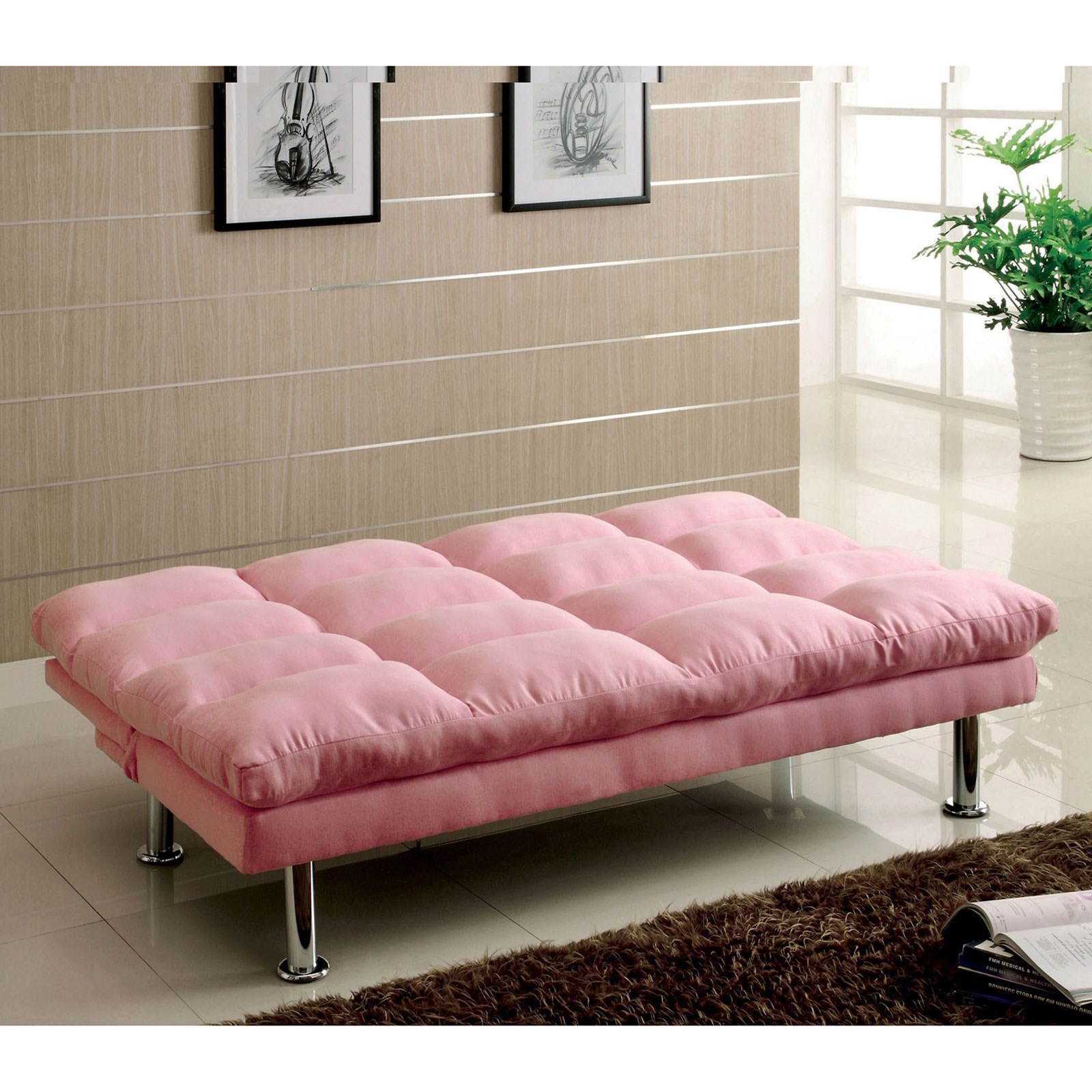 Furniture of america deals saratoga futon sofa