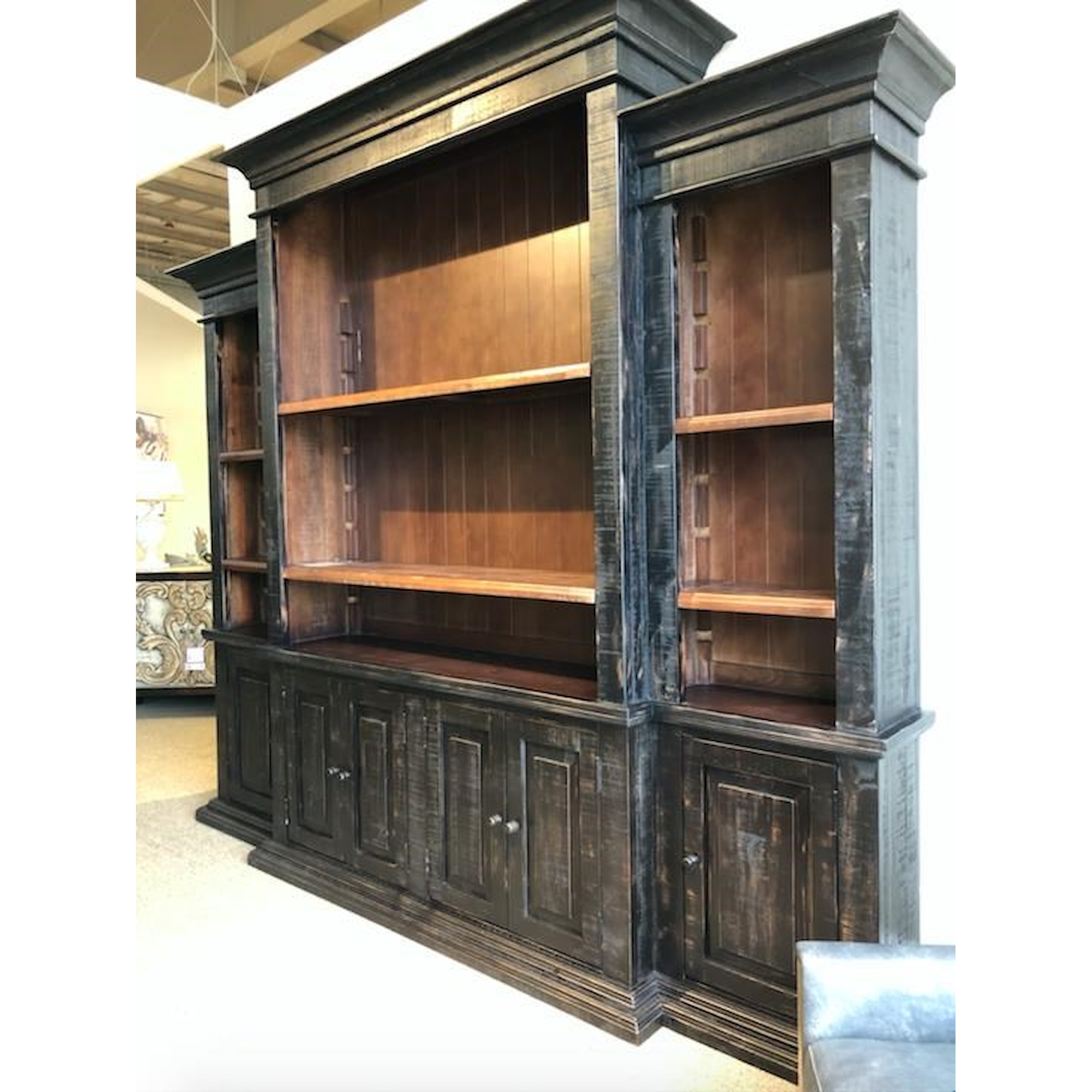 Furniture Source International Wall Unit E241BKBMGT Wall Unit Howell
