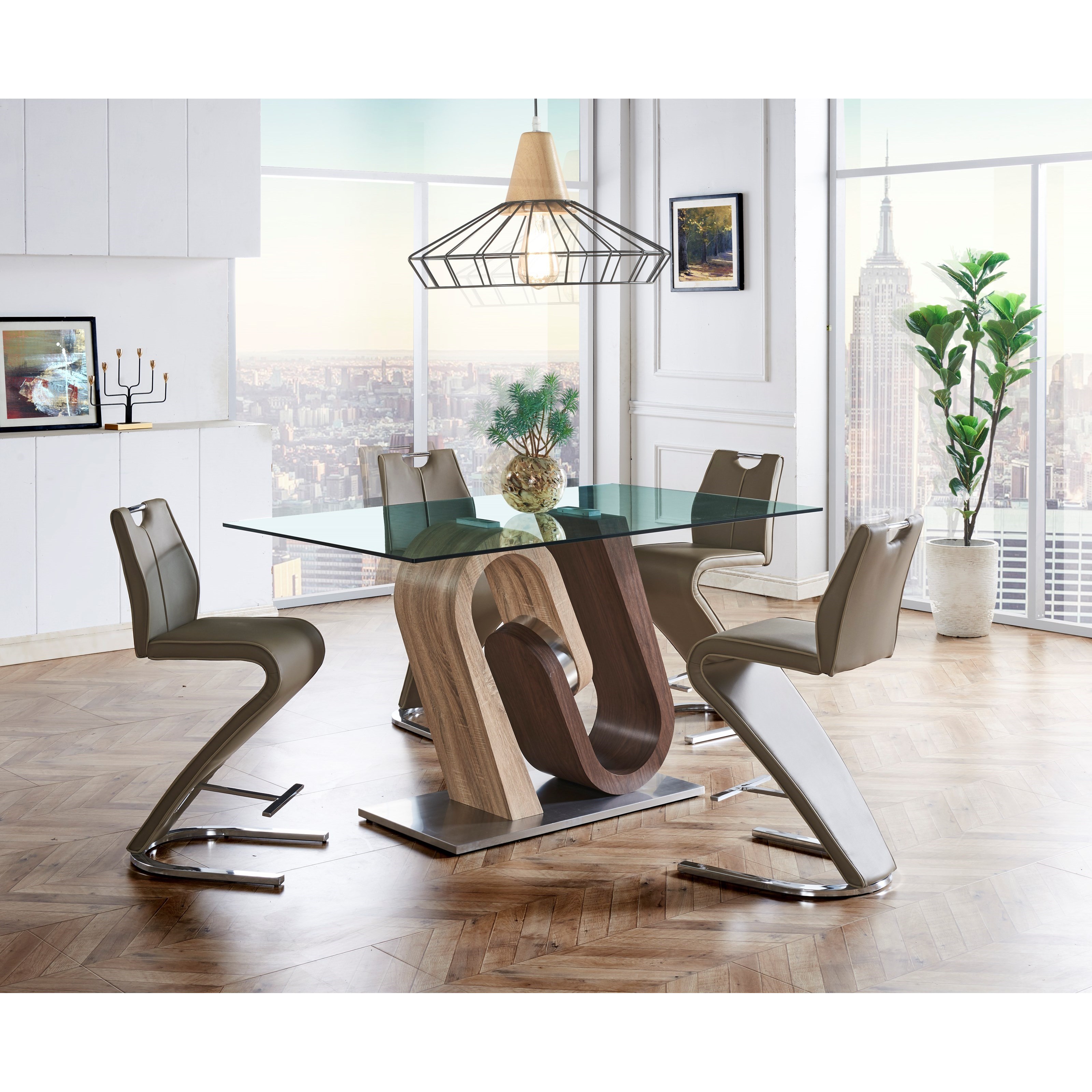 Ultra modern discount dining chairs