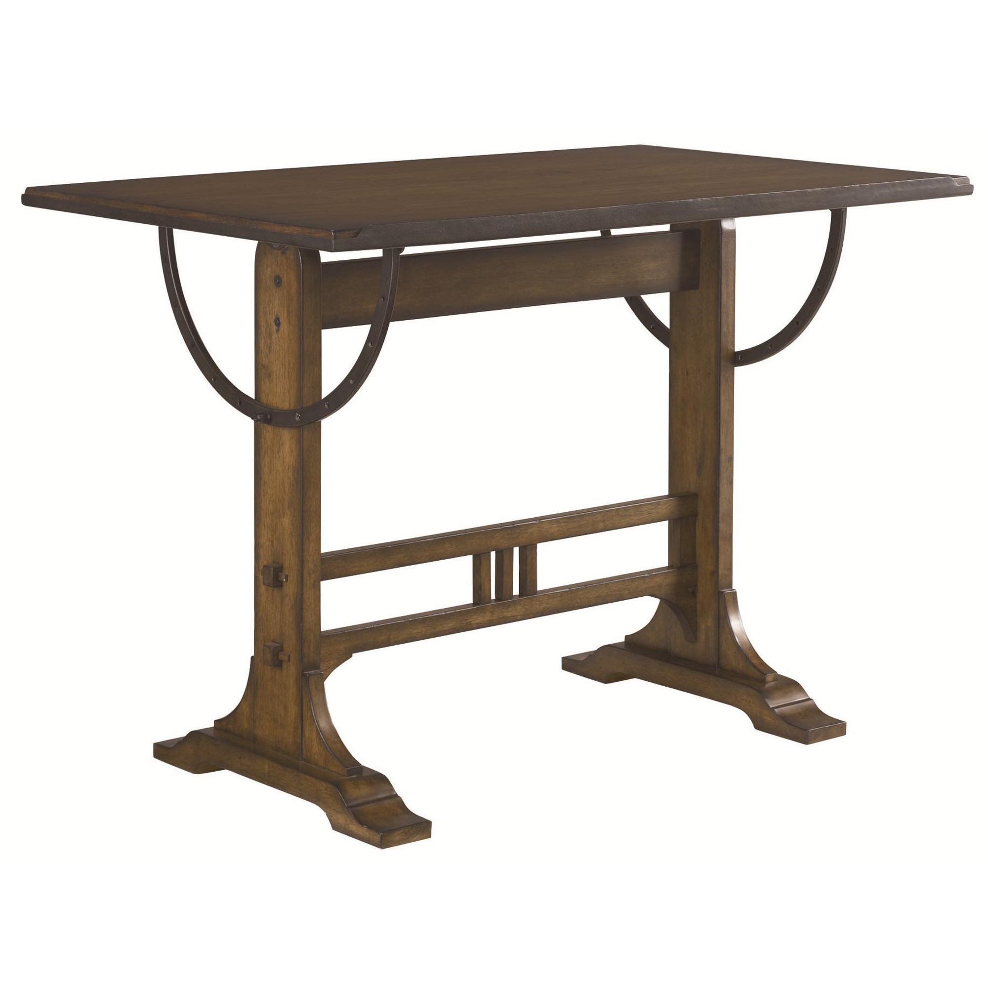 Hammary Studio Home Oak Table Wayside Desks | & | Furniture Mission Mattress - Desk Desk Architect 166-940 Weathered