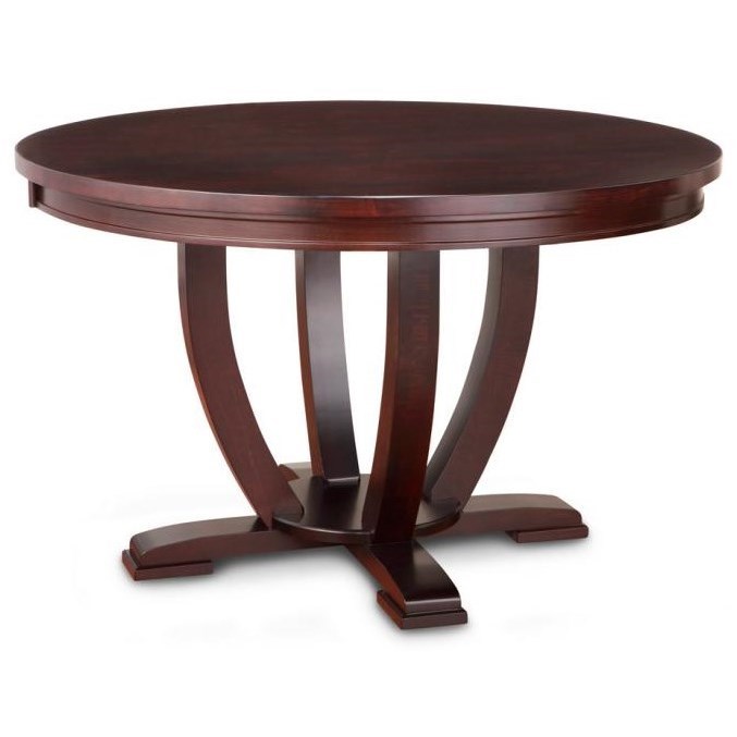 60 round top table with leaf