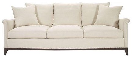 Hickory Chair Atelier HC9509 89 Jules Exposed Wood Sofa