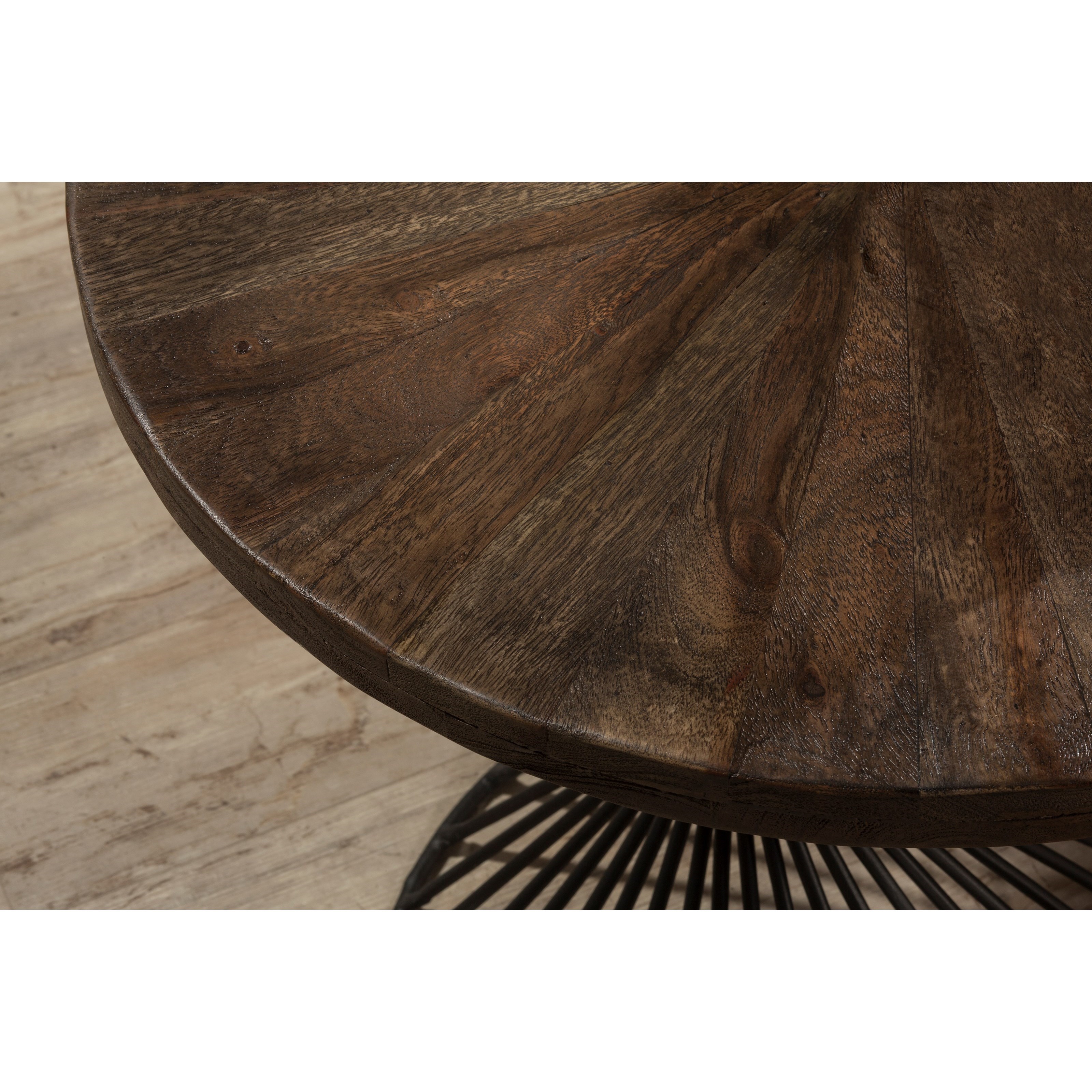 Kanister brown cocktail on sale table