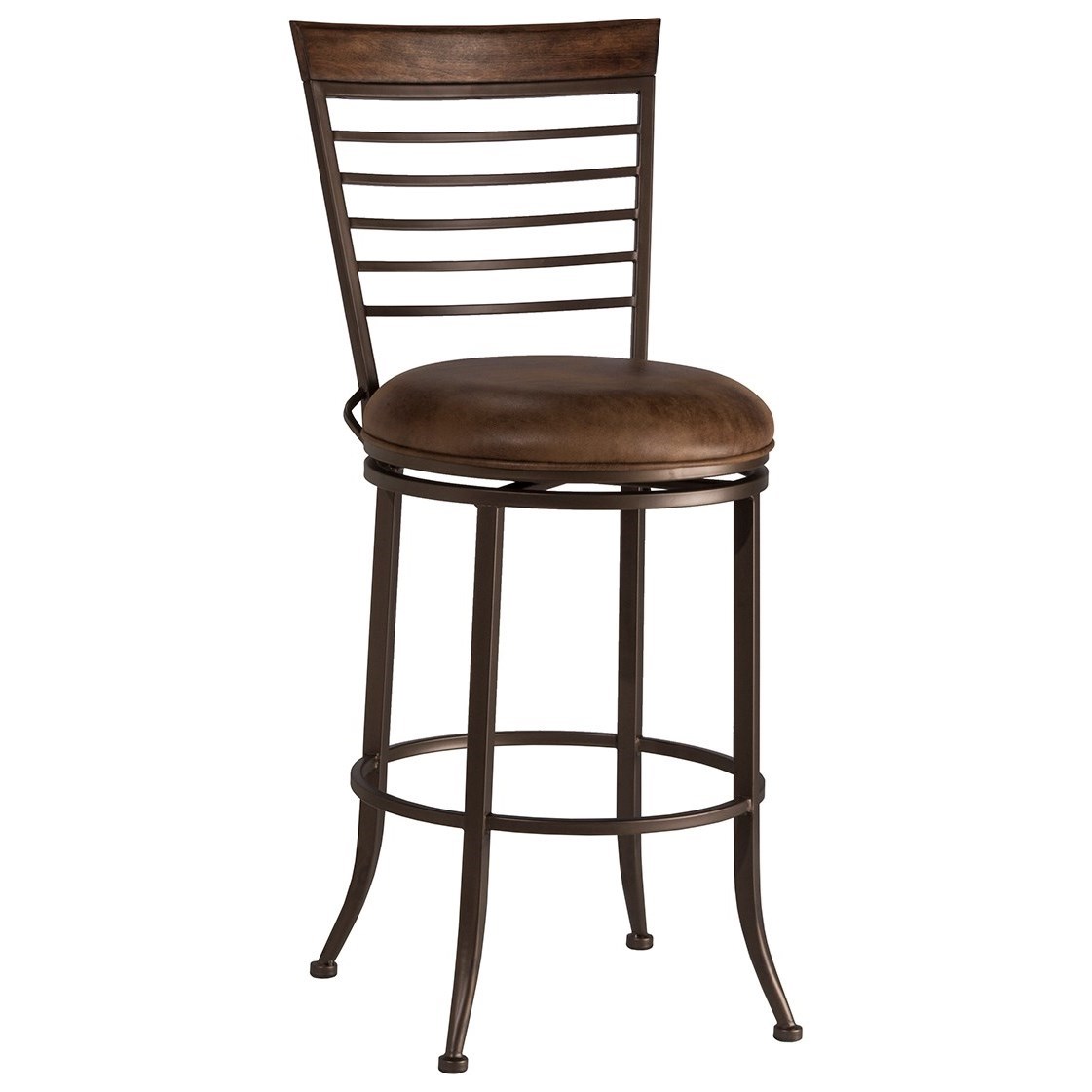 Hillsdale bar stool swivel discount