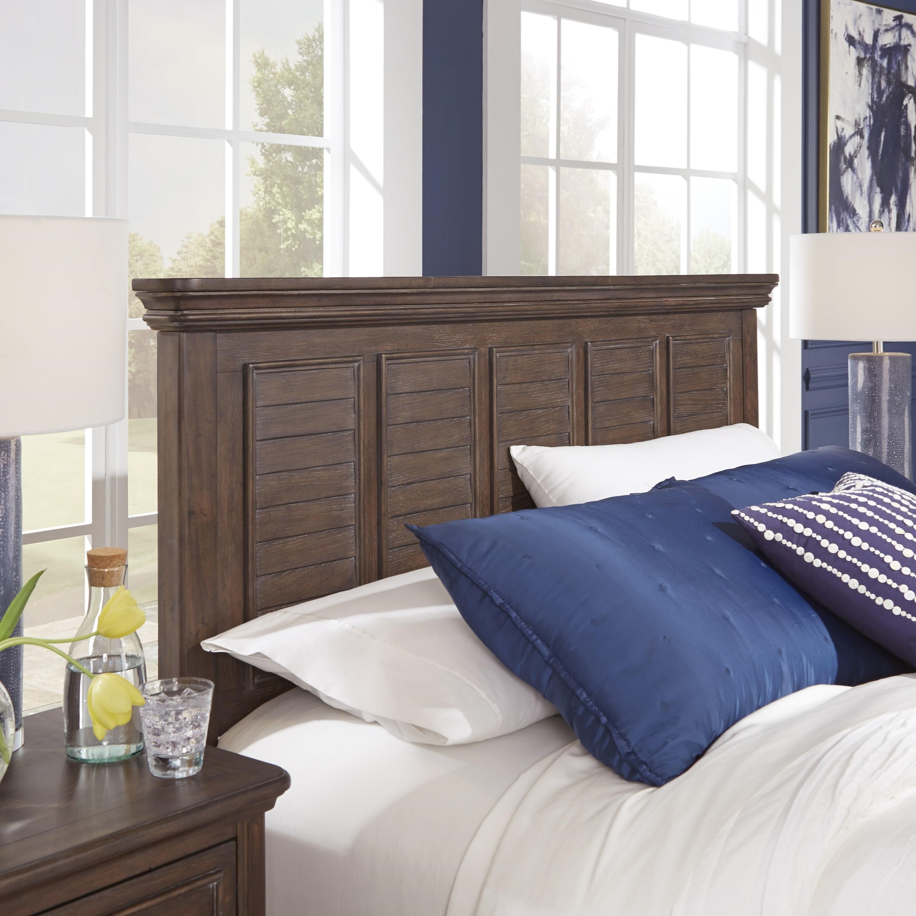 Queen shop panel headboard