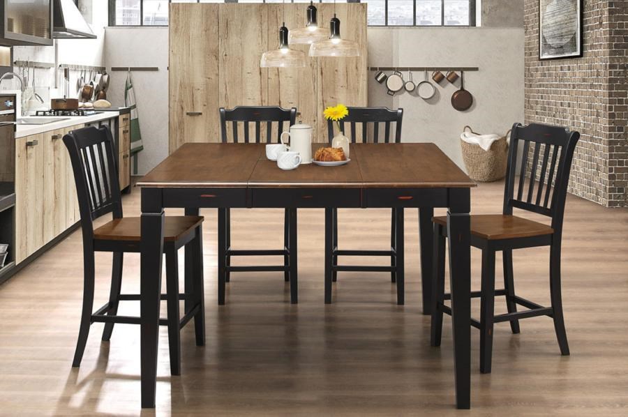 36 inch wide dining top table with butterfly leaf