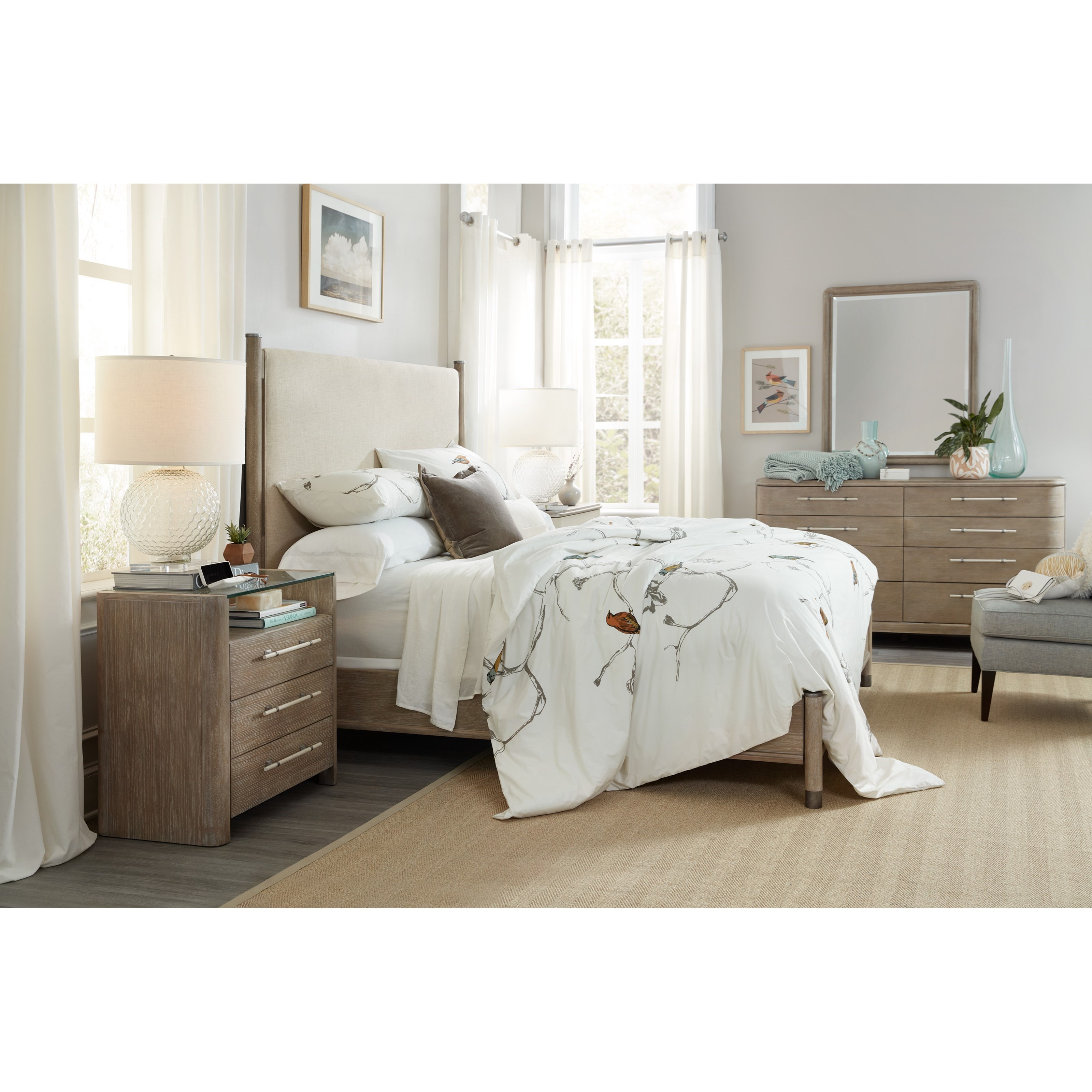 Hooker top furniture nightstand