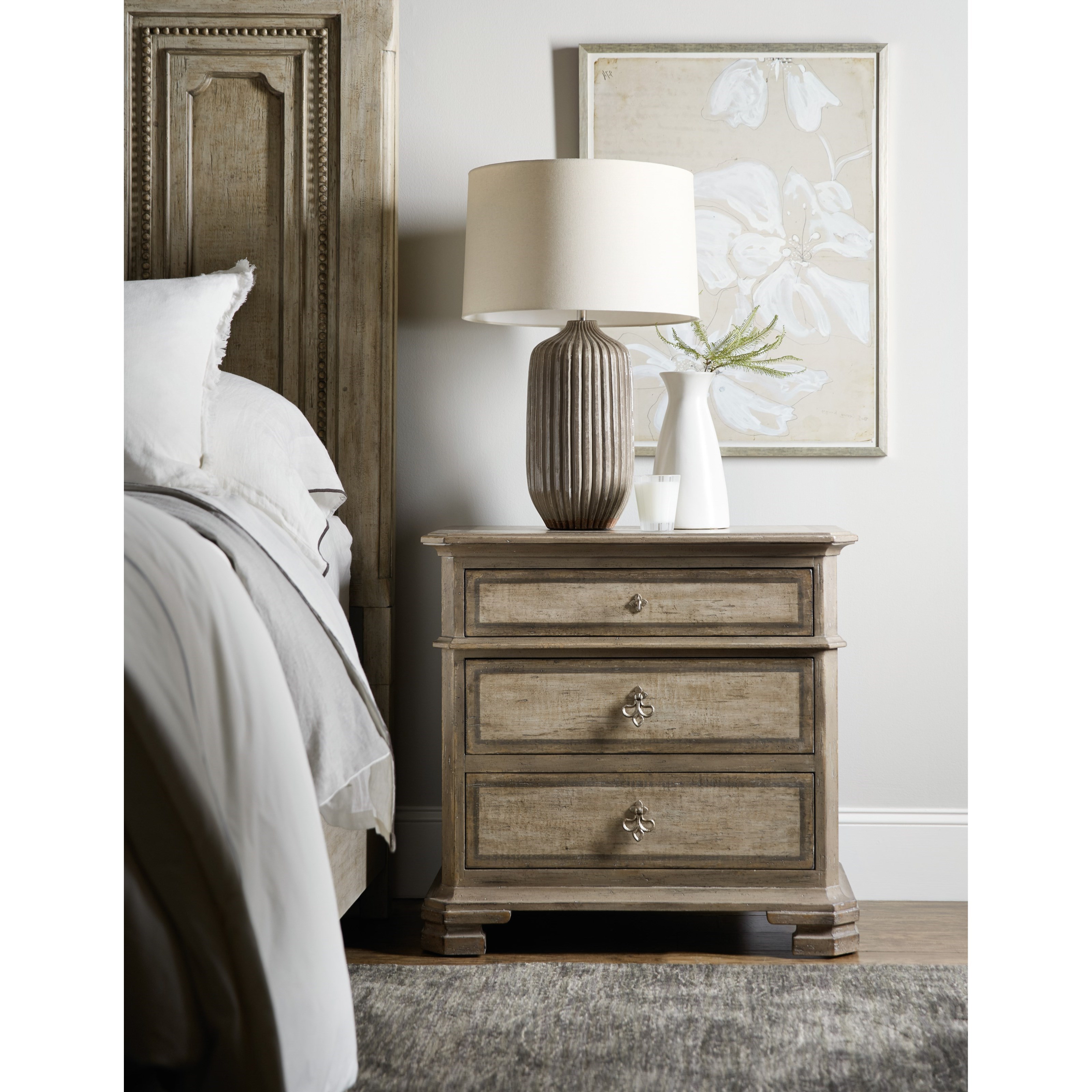 Nightstand with built in outlet cheap