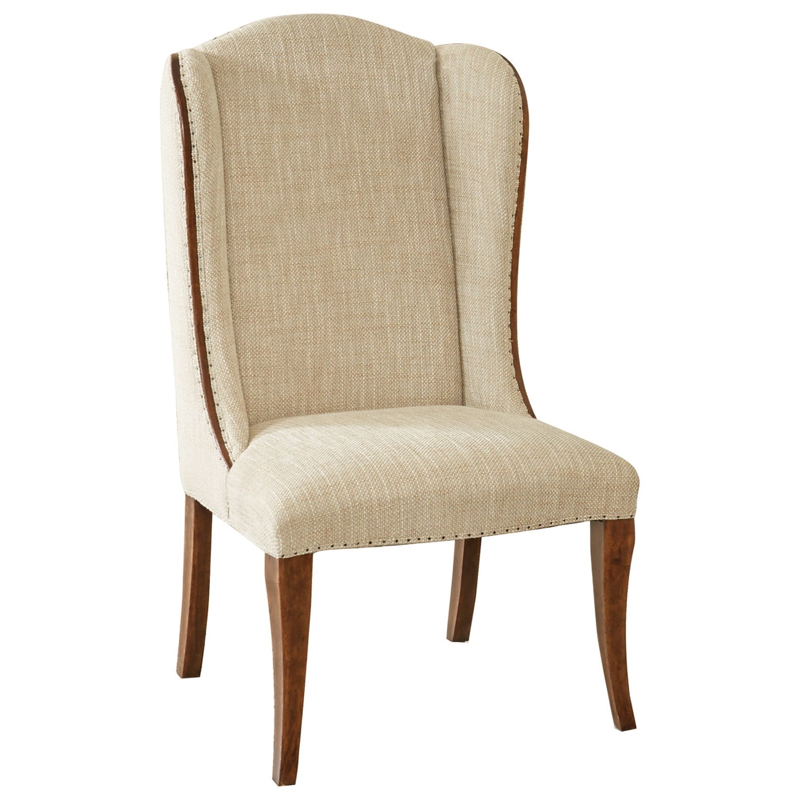 Wingback outlet host chair